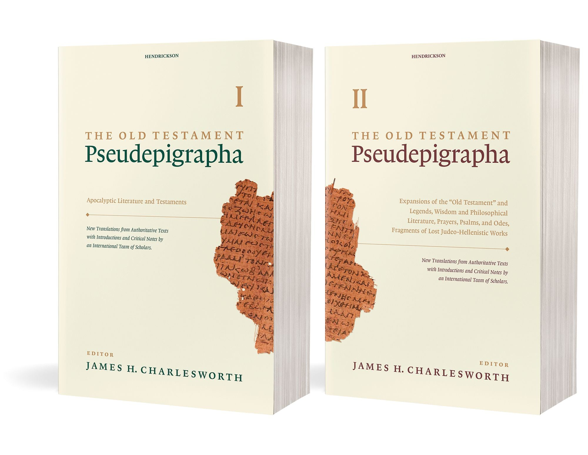 The Old Testament Pseudepigrapha, Two-Volume Set: Apocalyptic Literature and Testaments; Expansions of the Hebrew Bible