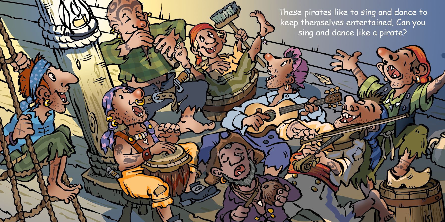 Good Night Pirate Ship
