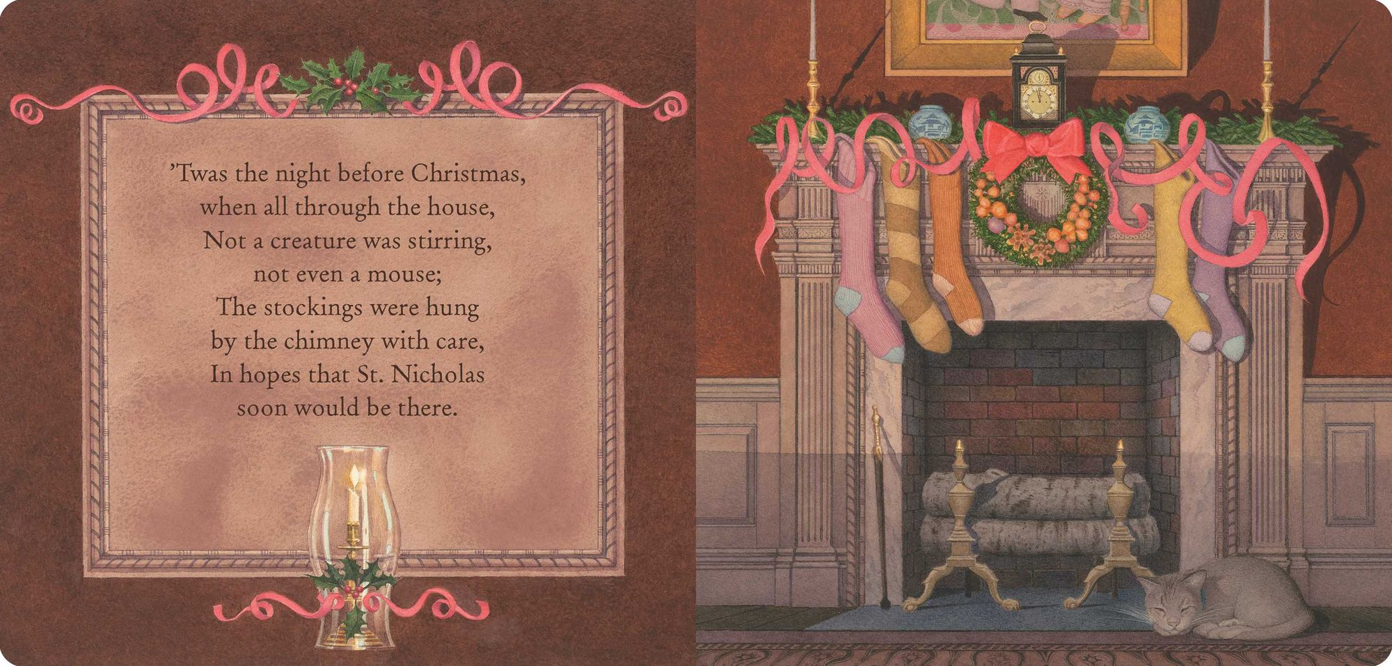 The Night Before Christmas board book: The Classic Edition
