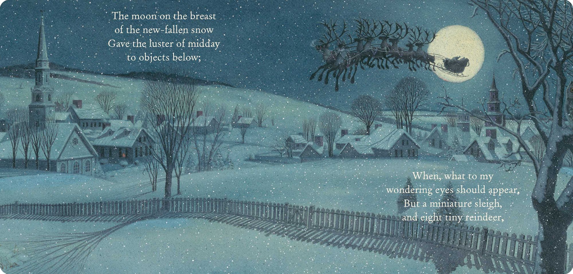 The Night Before Christmas board book: The Classic Edition