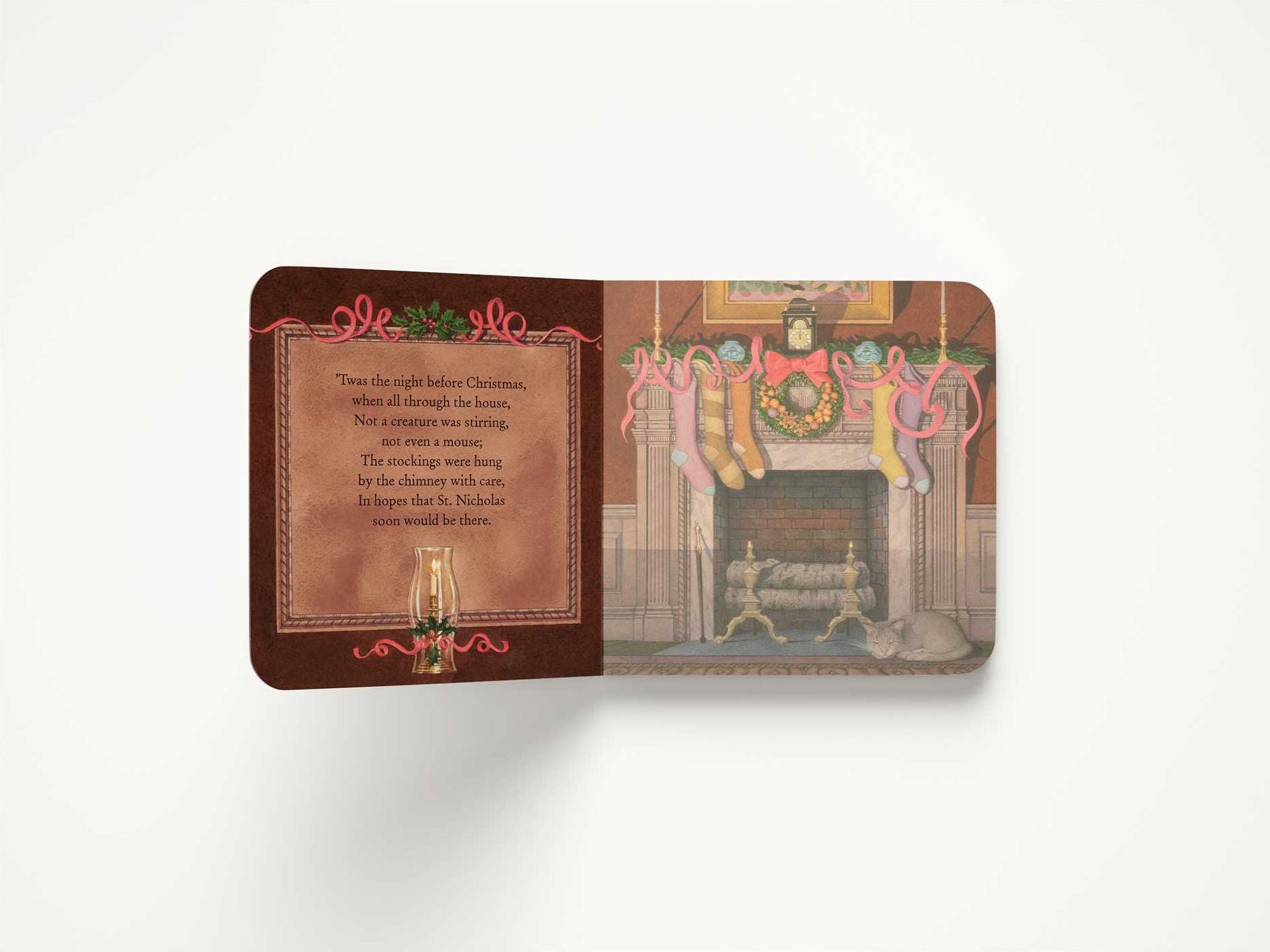 The Night Before Christmas Oversized Padded Board Book: The Classic Edition