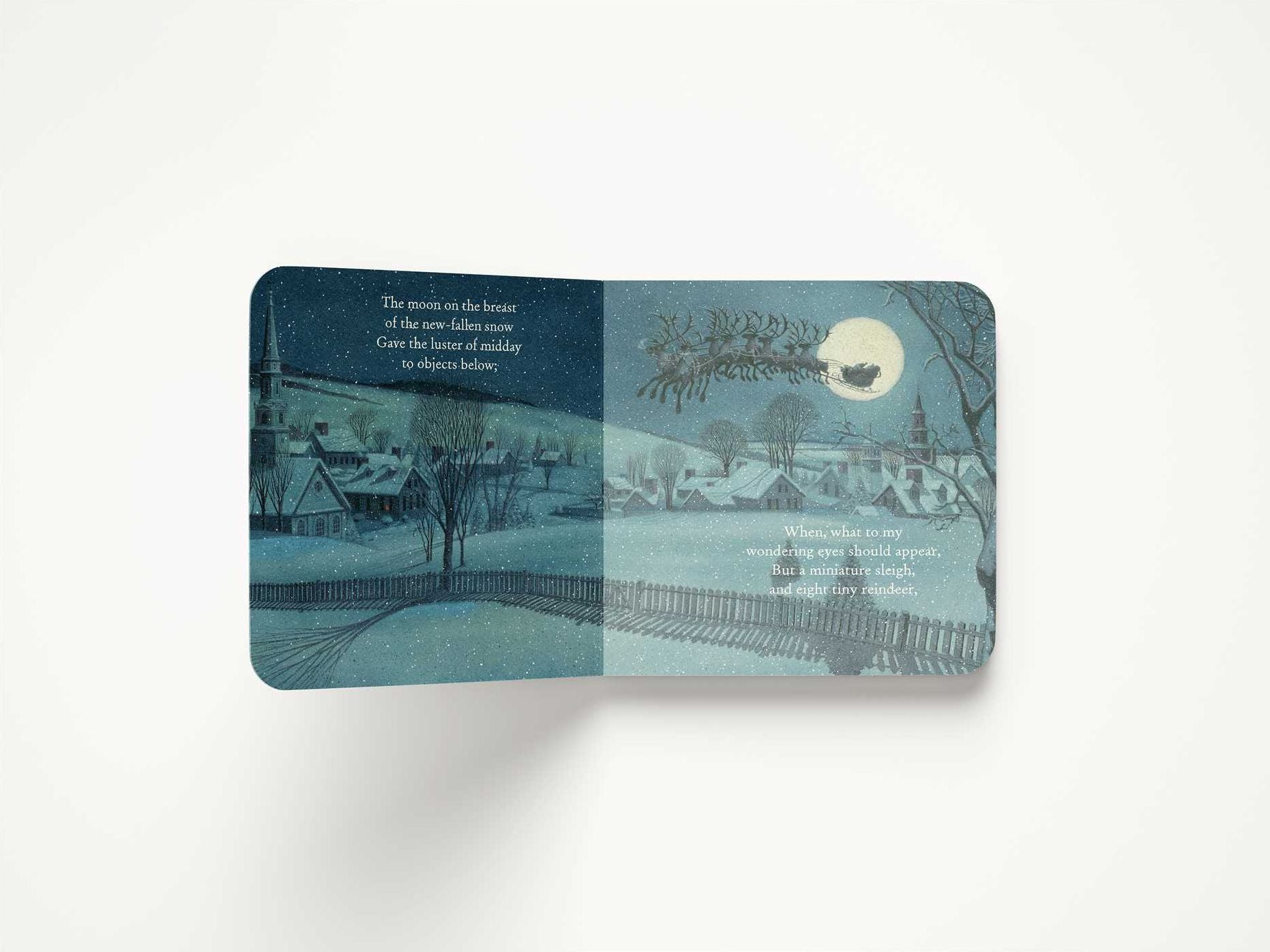 The Night Before Christmas Oversized Padded Board Book: The Classic Edition