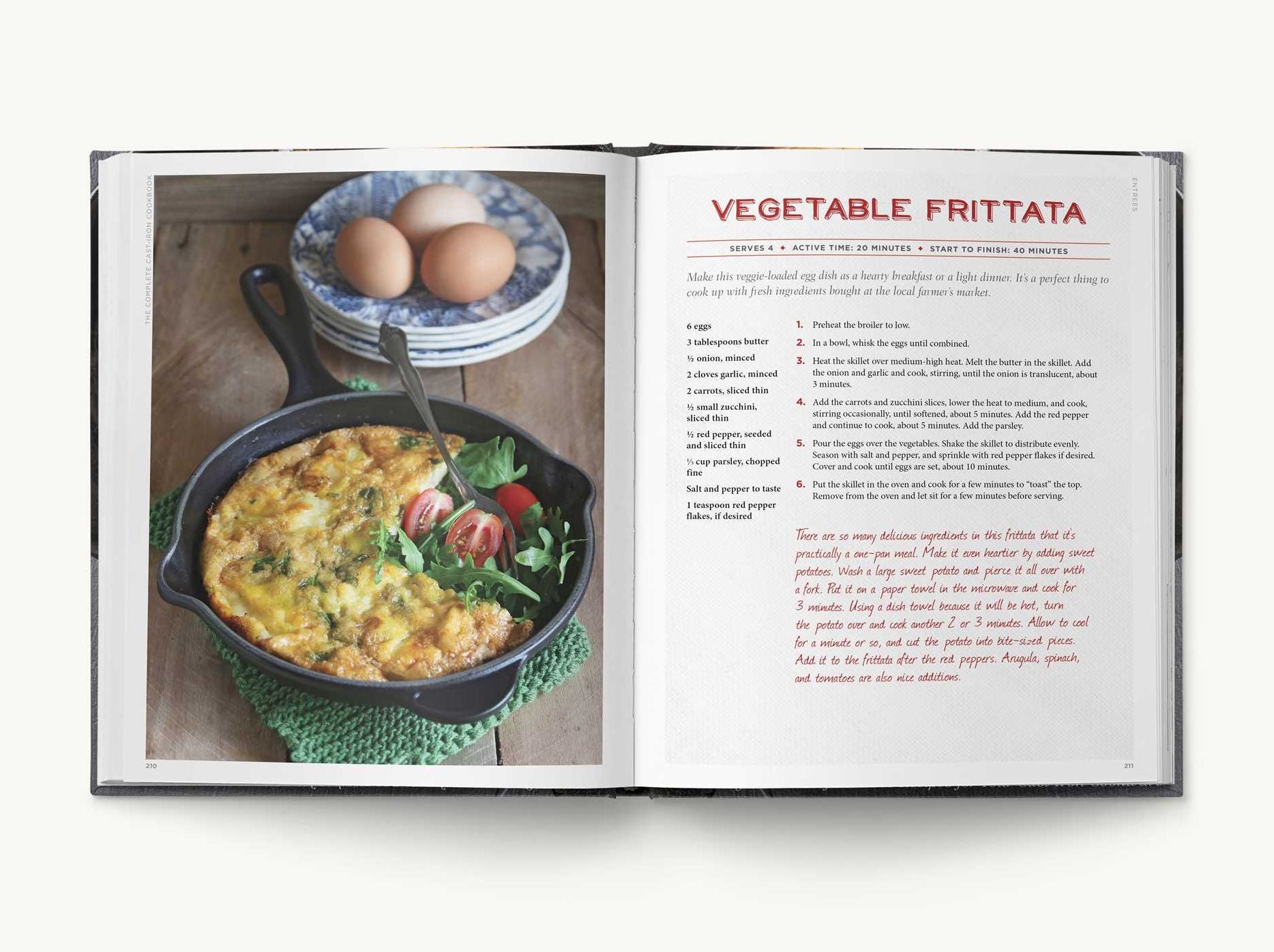 The Complete Cast-Iron Cookbook: A Tantalizing Collection of over 240 Delicious Recipes for Your Cast-Iron Cookware