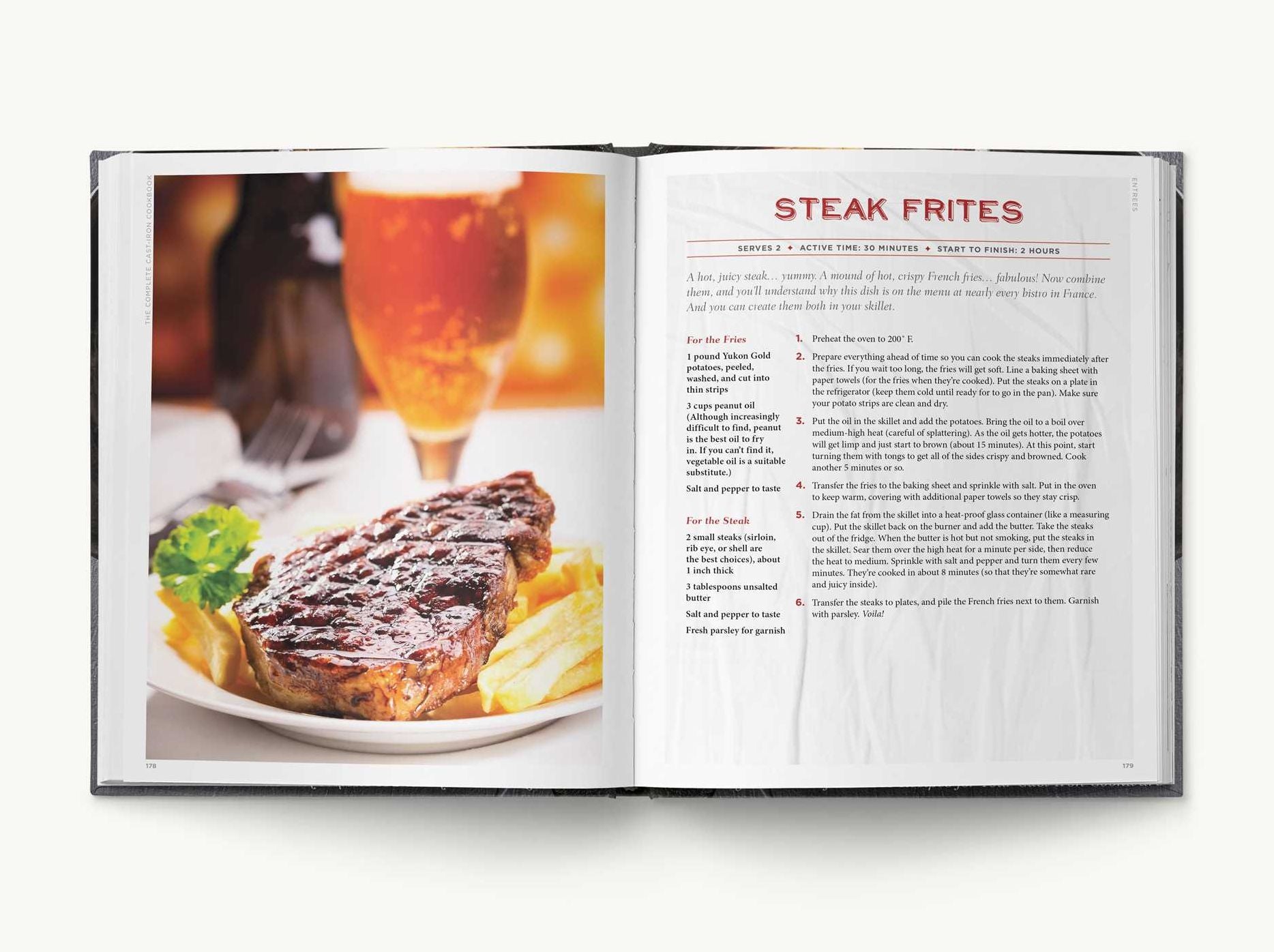 The Complete Cast-Iron Cookbook: A Tantalizing Collection of over 240 Delicious Recipes for Your Cast-Iron Cookware