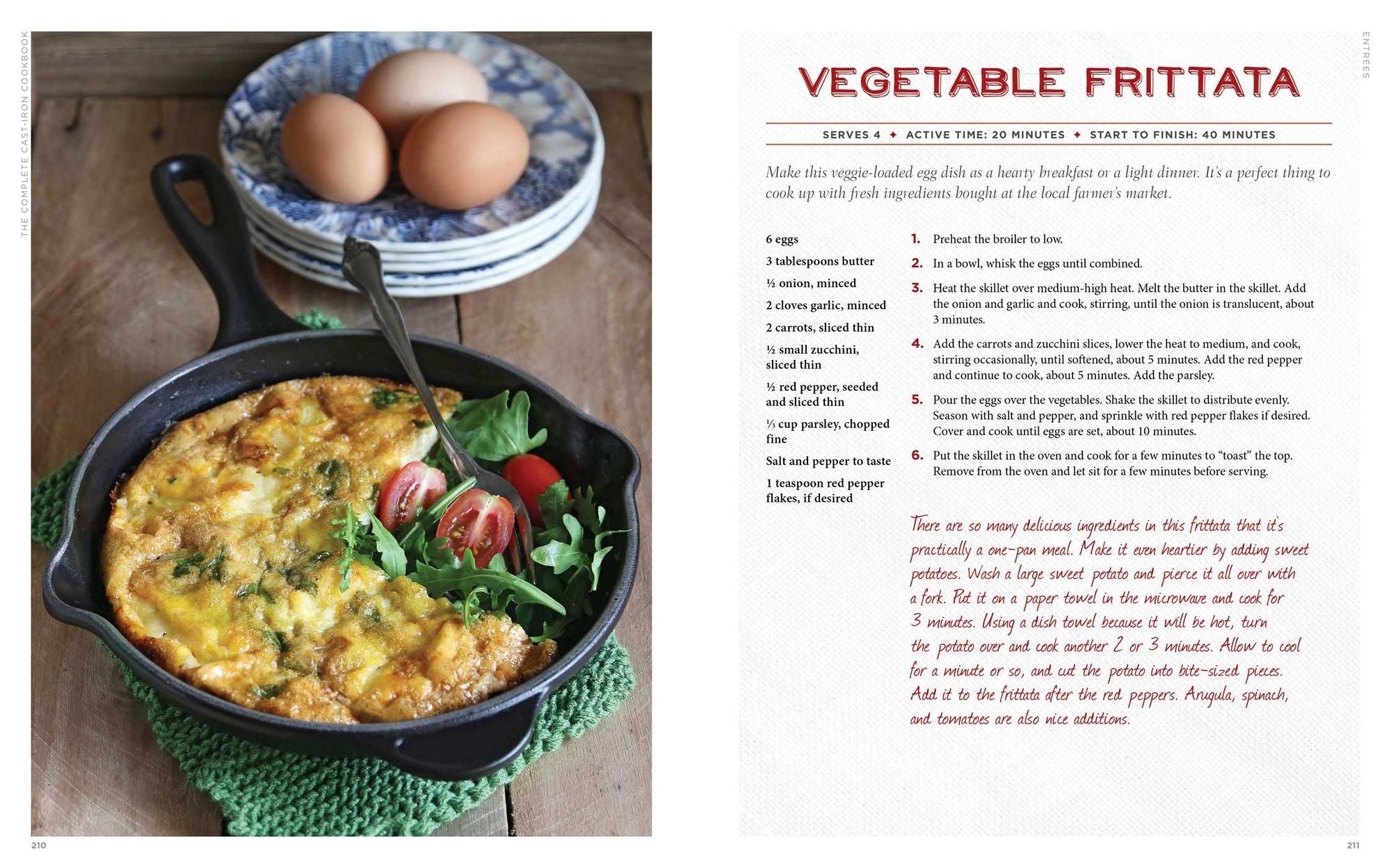 The Complete Cast-Iron Cookbook: A Tantalizing Collection of over 240 Delicious Recipes for Your Cast-Iron Cookware