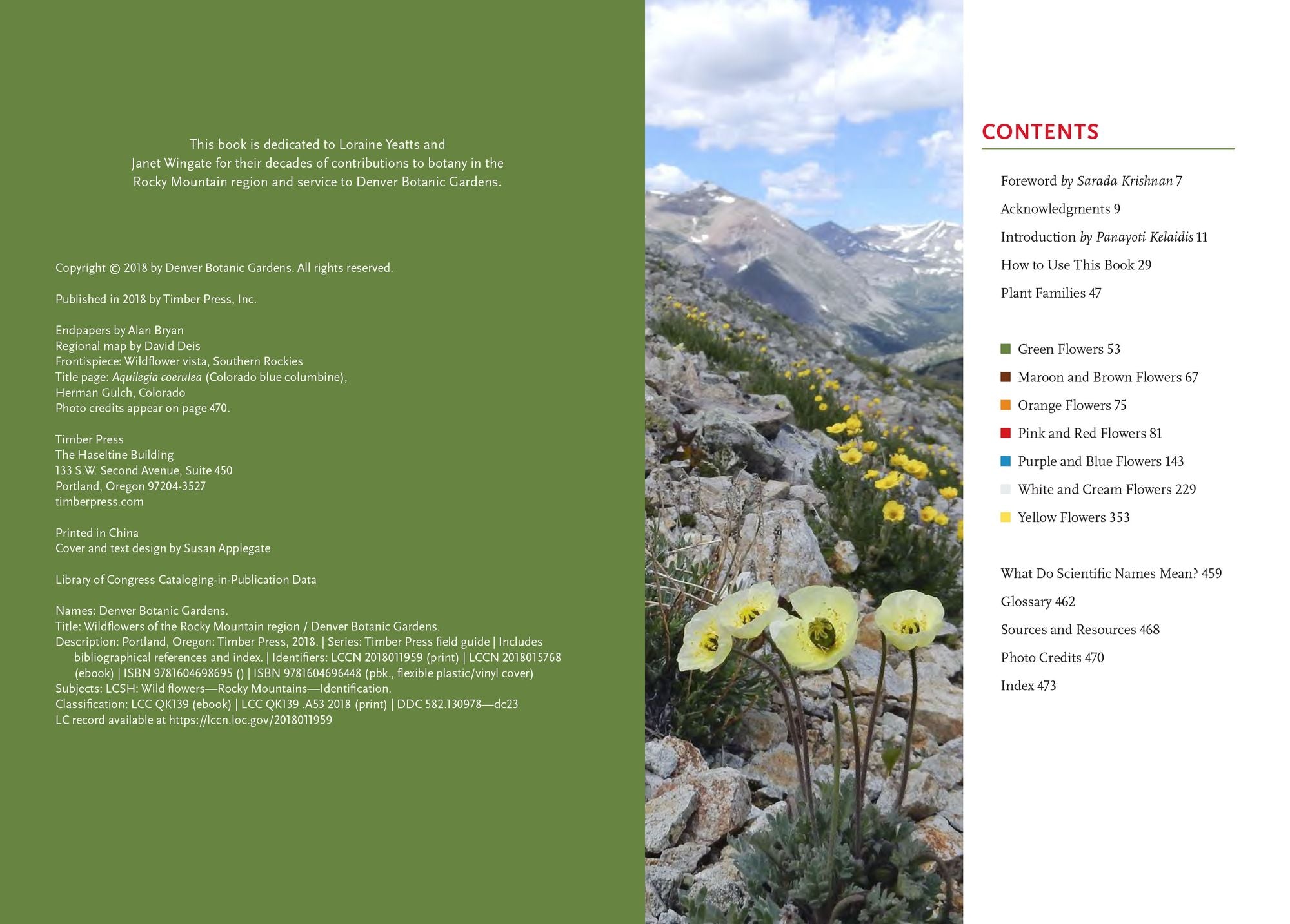 Wildflowers of the Rocky Mountain Region