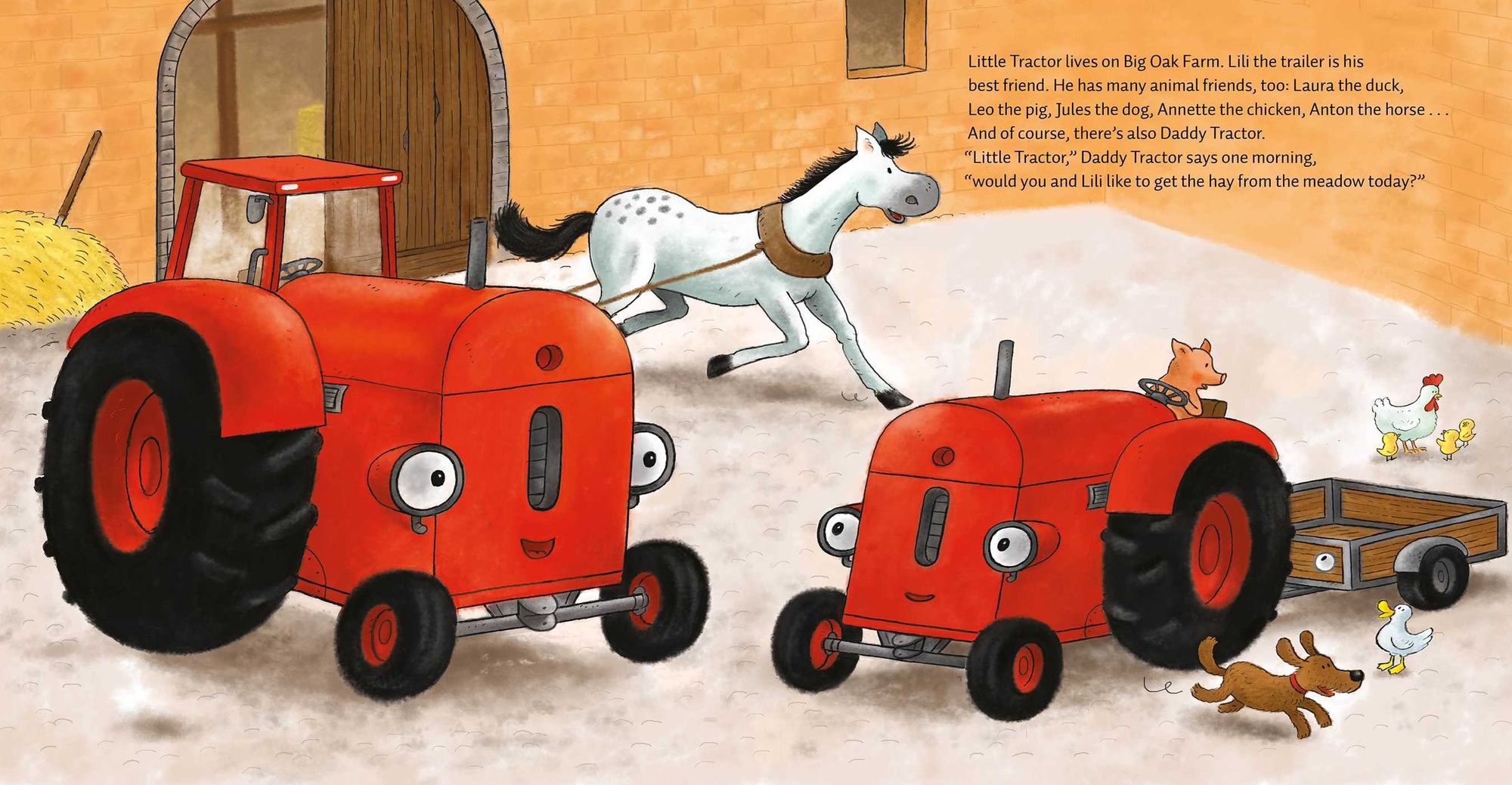 Little Tractor and the Baby Deer