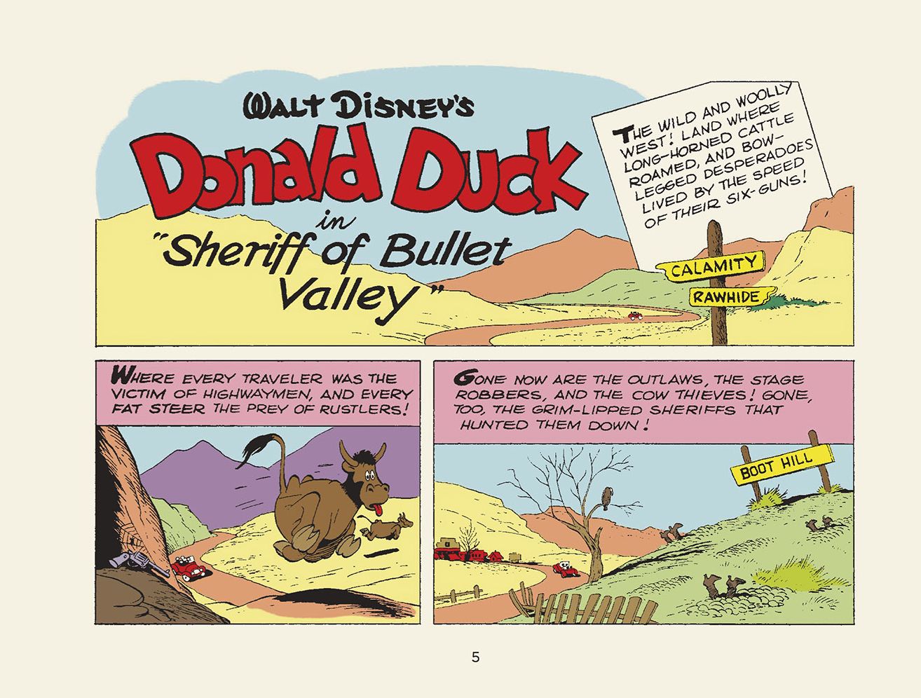 Walt Disney's Donald Duck: The Sheriff of Bullet Valley