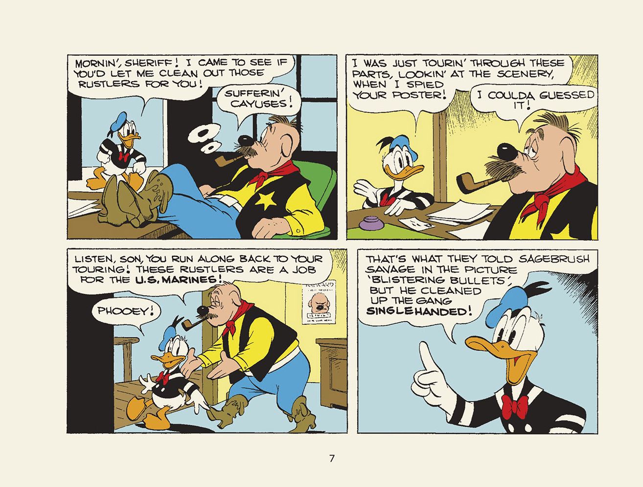 Walt Disney's Donald Duck: The Sheriff of Bullet Valley