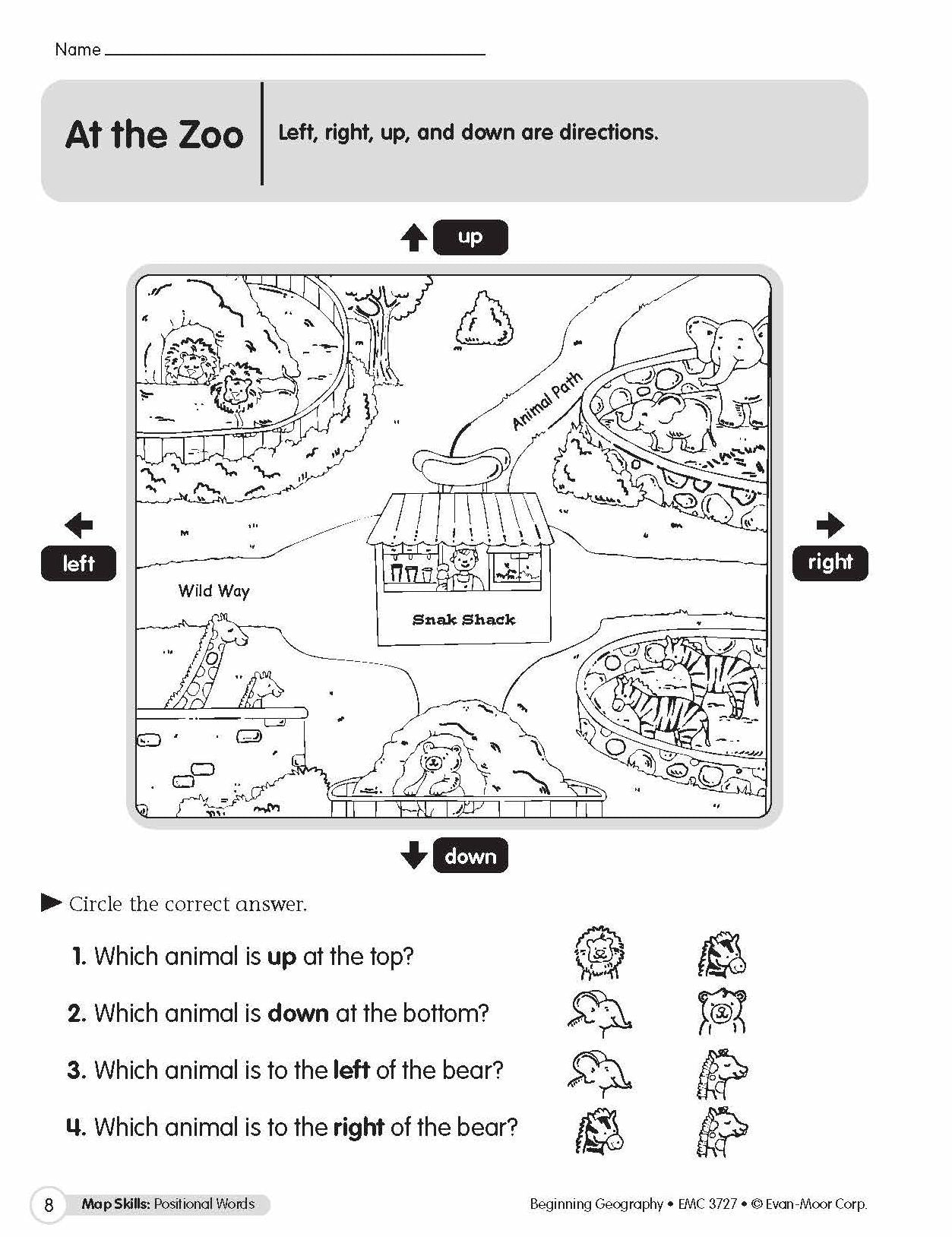 Beginning Geography, Kindergarten - Grade 2 Teacher Resource