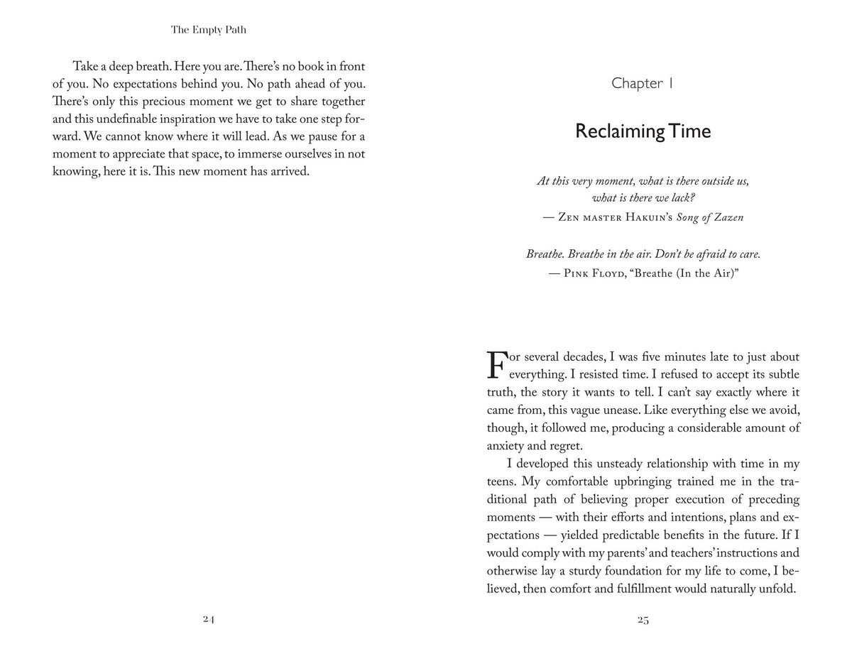 The Empty Path: Finding Fulfillment Through the Radical Art of Lessening