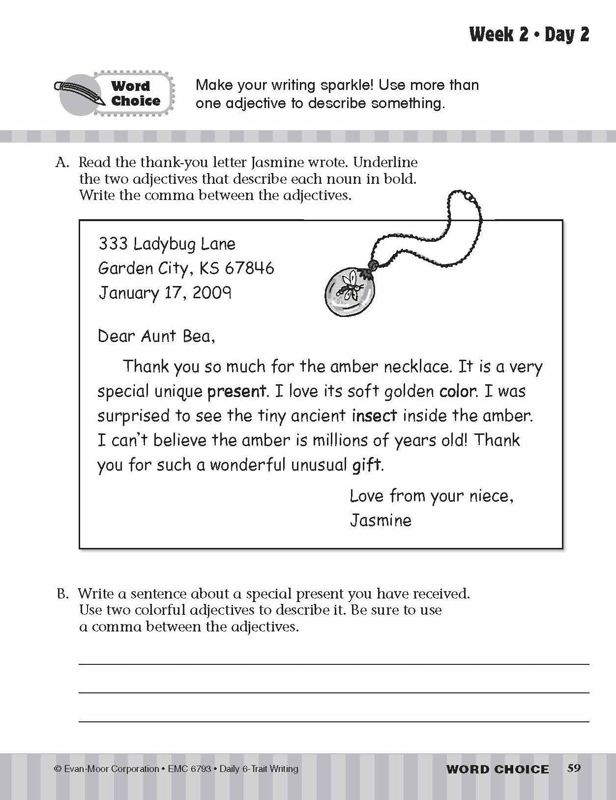 Daily 6-Trait Writing, Grade 3 Sb