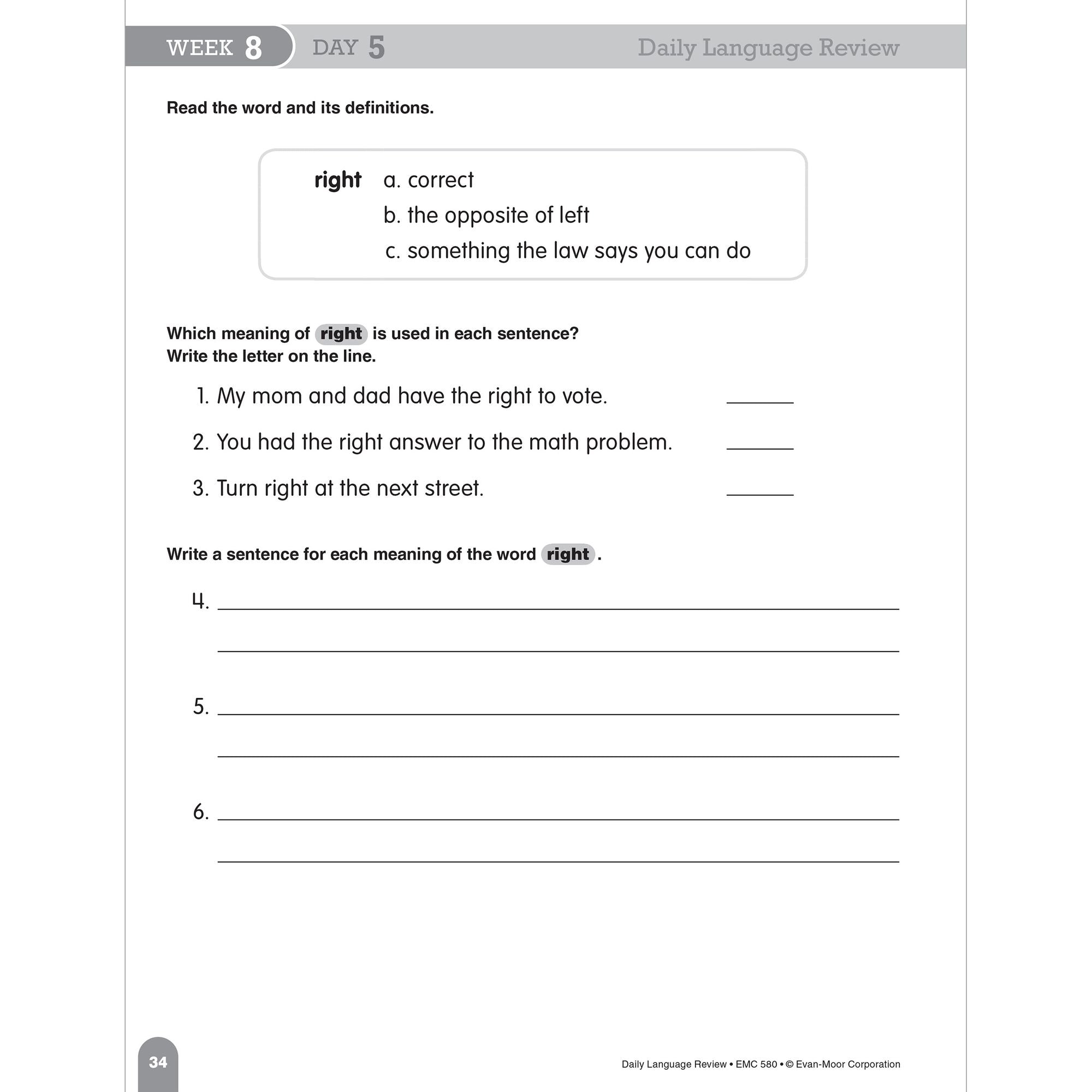 Daily Language Review Grade 2 Sb