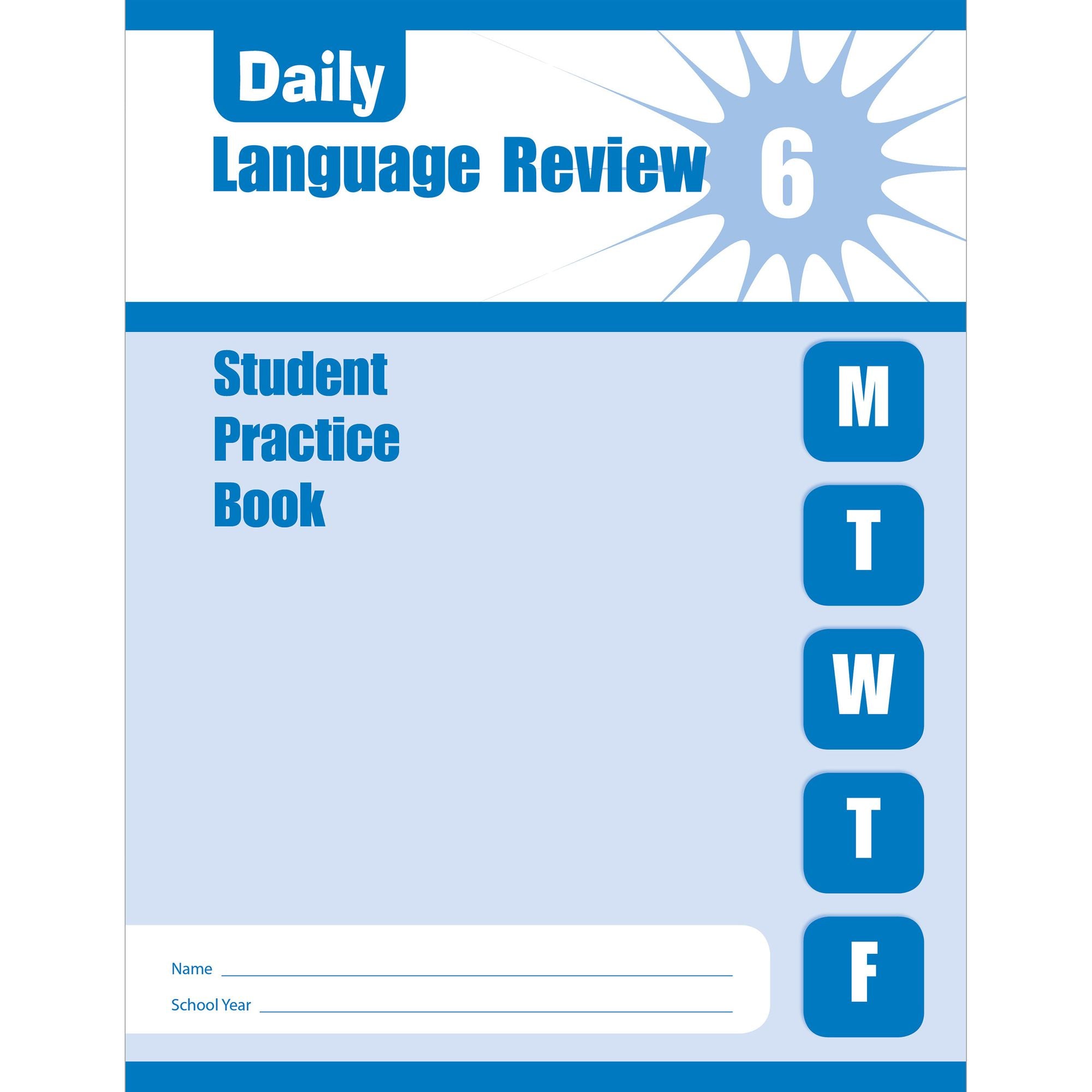 Daily Language Review, Grade 6 Student Edition Workbook