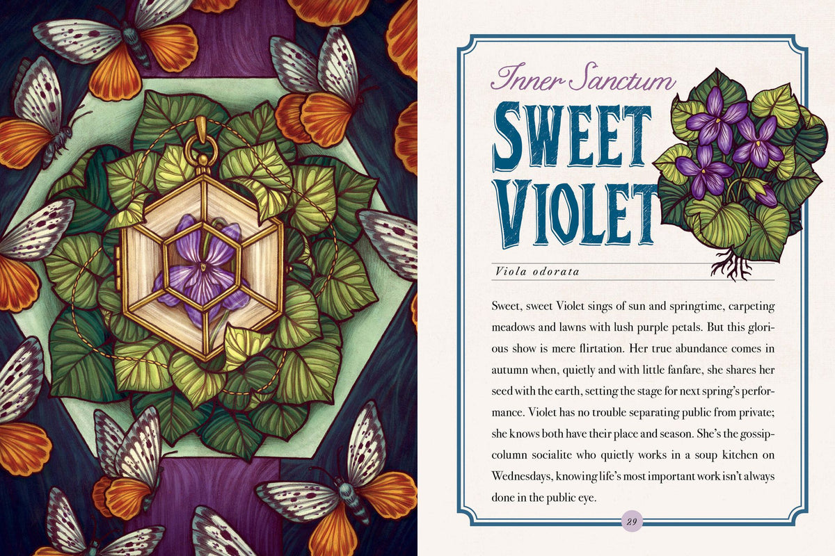The Illustrated Herbiary: Guidance and Rituals from 36 Bewitching Botanicals