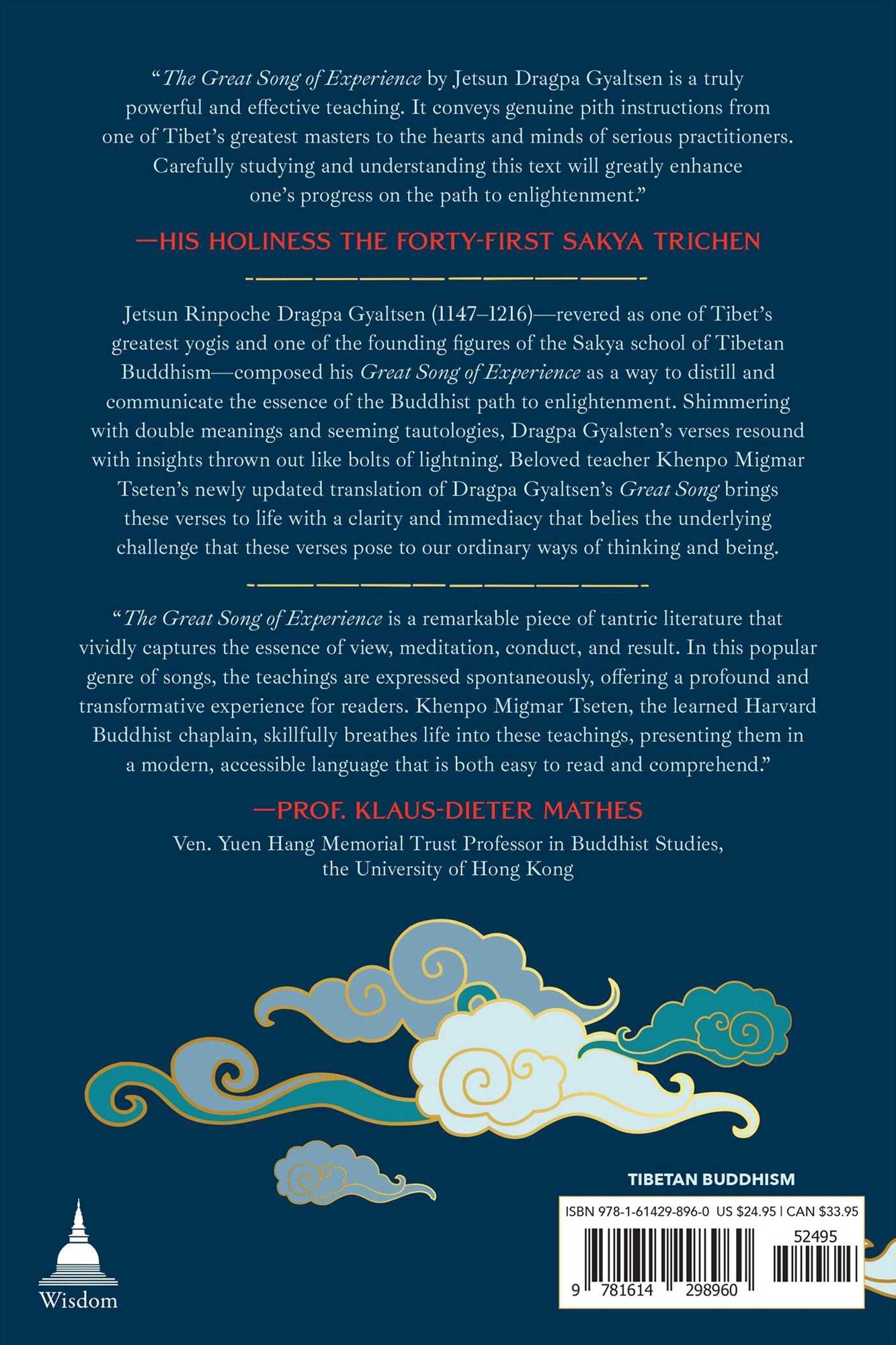 The Lion's Roar of a Yogi-Poet: The Great Song of Experience of Jetsun Dragpa Gyaltsen