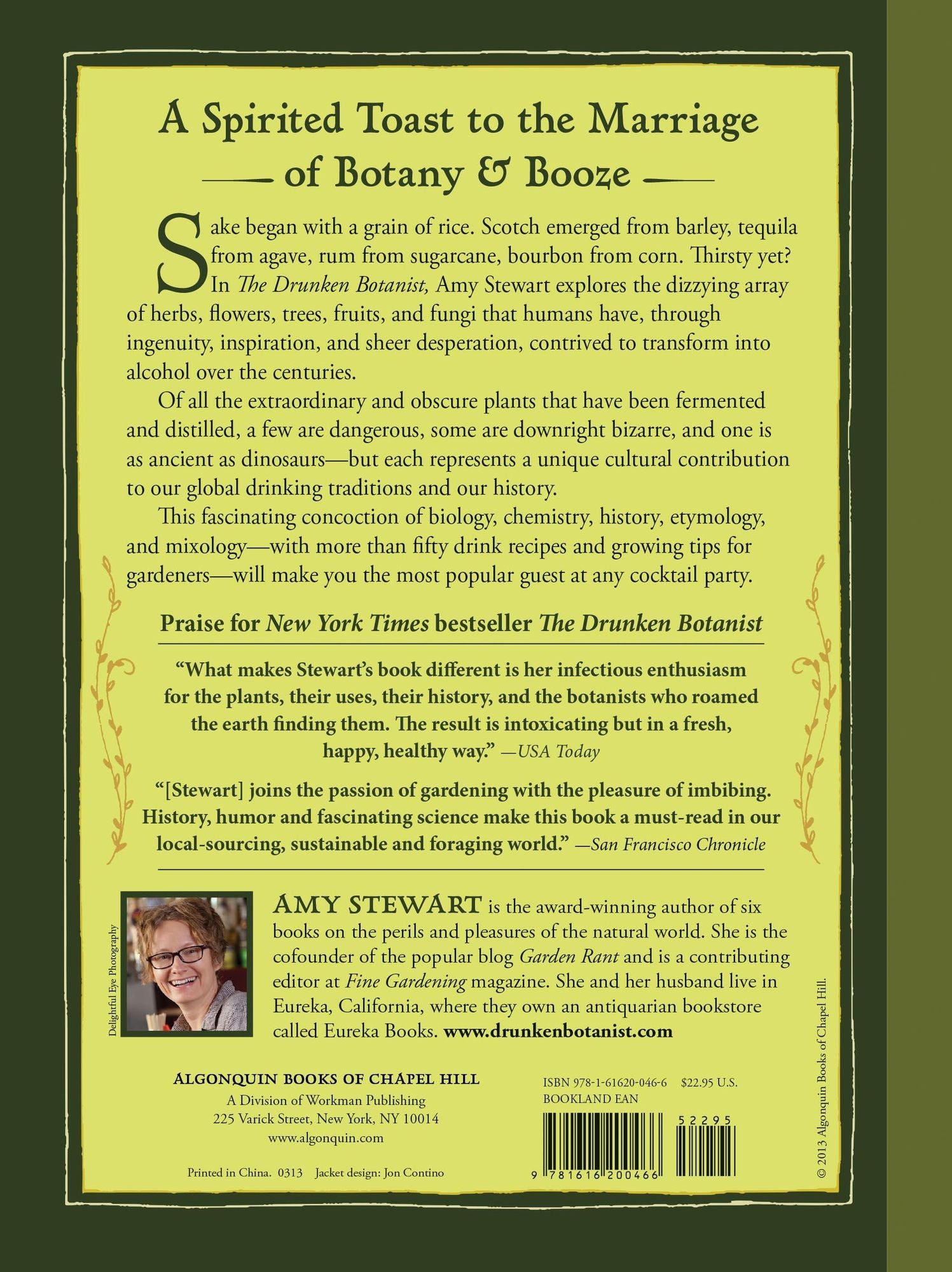The Drunken Botanist: The Plants That Create the World's Great Drinks