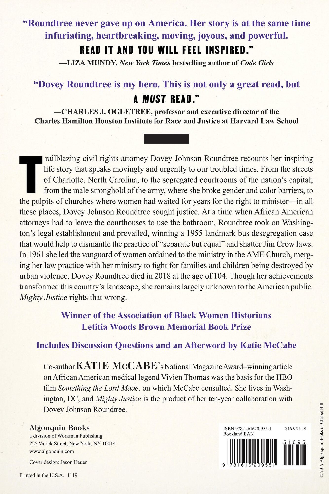 Mighty Justice: My Life in Civil Rights