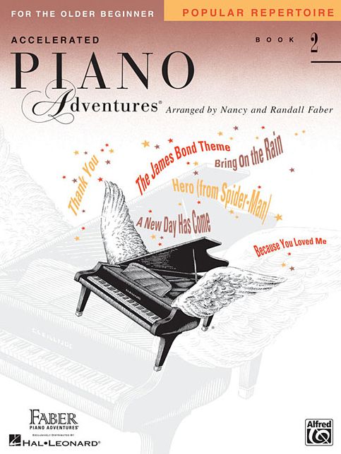 Accelerated Piano Adventures for the Older Beginner - Popular Repertoire Book 2