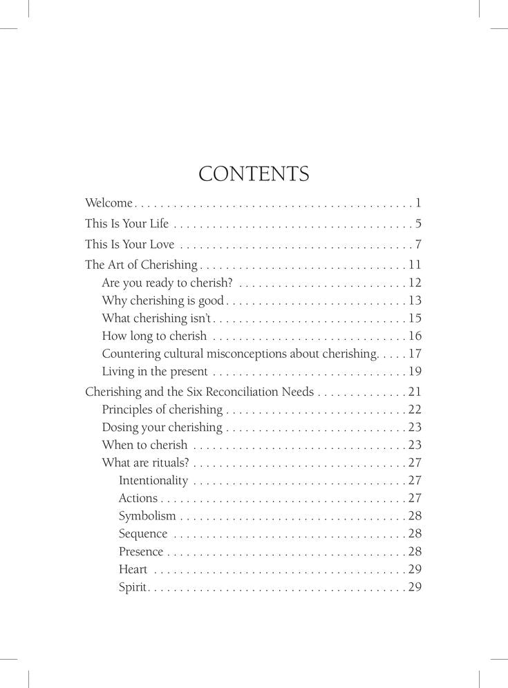 Cherishing: The Art of Fully Living While Still Loving and Honoring Those Who've Died