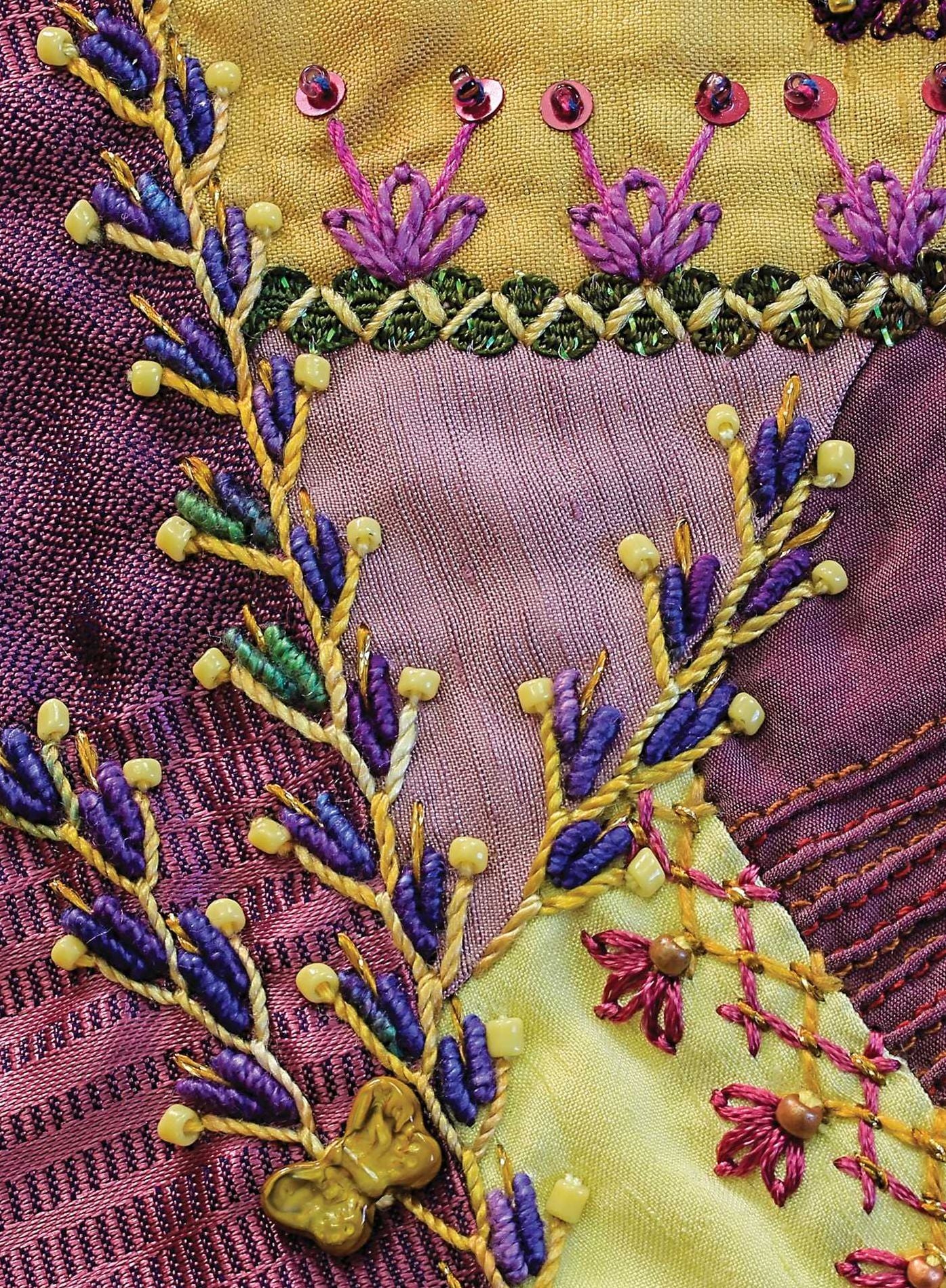 The Visual Guide to Crazy Quilting Design: Simple Stitches, Stunning Results