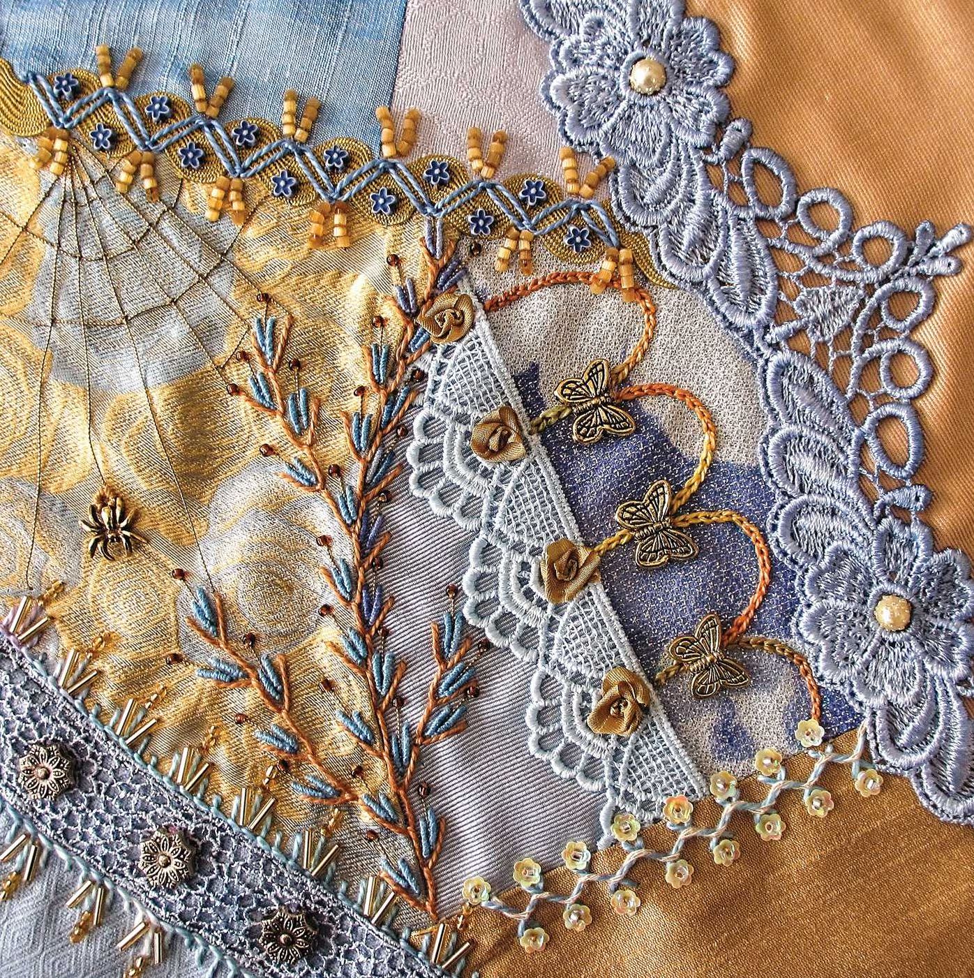 The Visual Guide to Crazy Quilting Design: Simple Stitches, Stunning Results