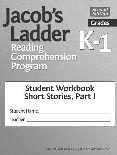 Jacob's Ladder Reading Comprehension Program: Grades K-1, Student Workbooks, Short Stories, Part I (Set of 5)