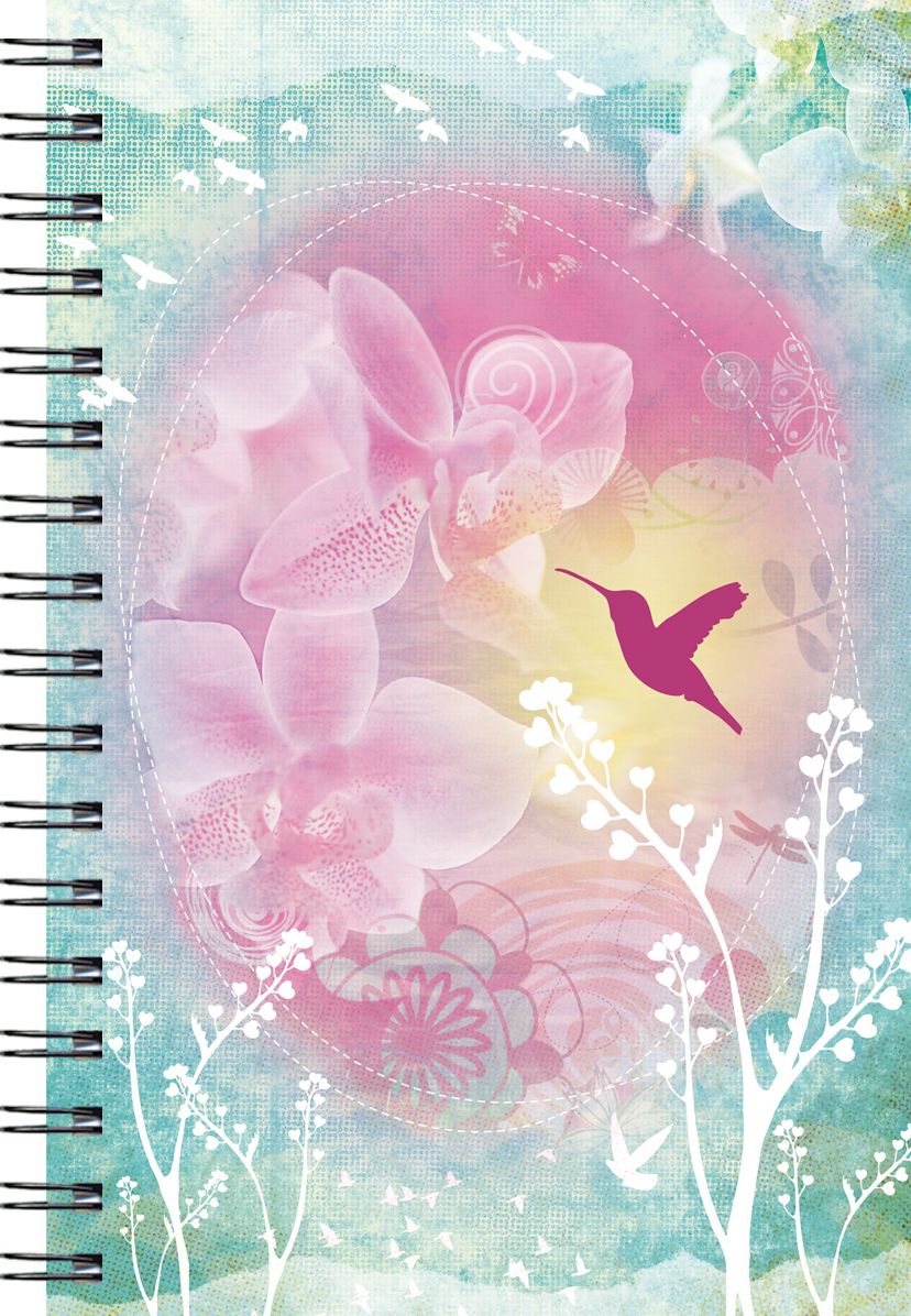 Wire-O Journal - New Bird - Medium (Lined Both Sides)