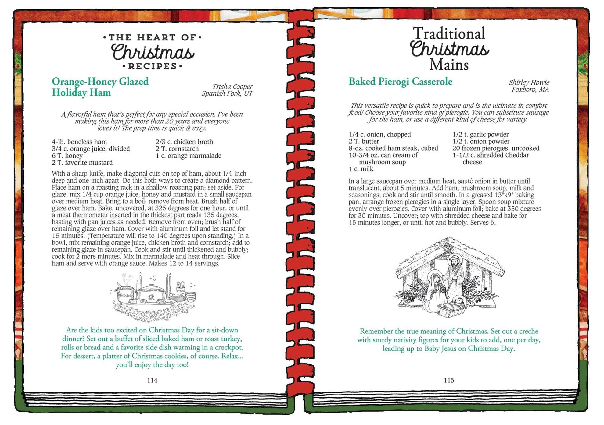 Heart of Christmas Recipes