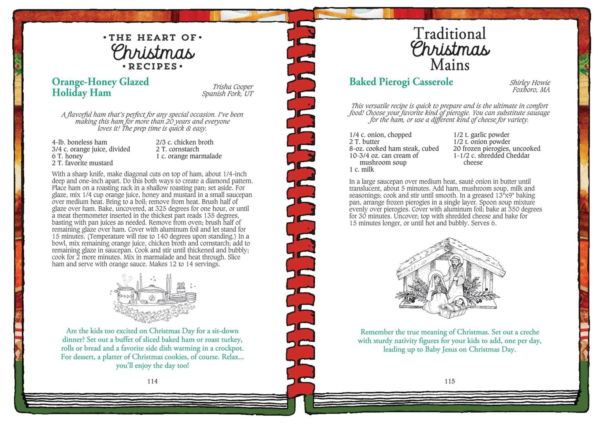 Heart of Christmas Recipes