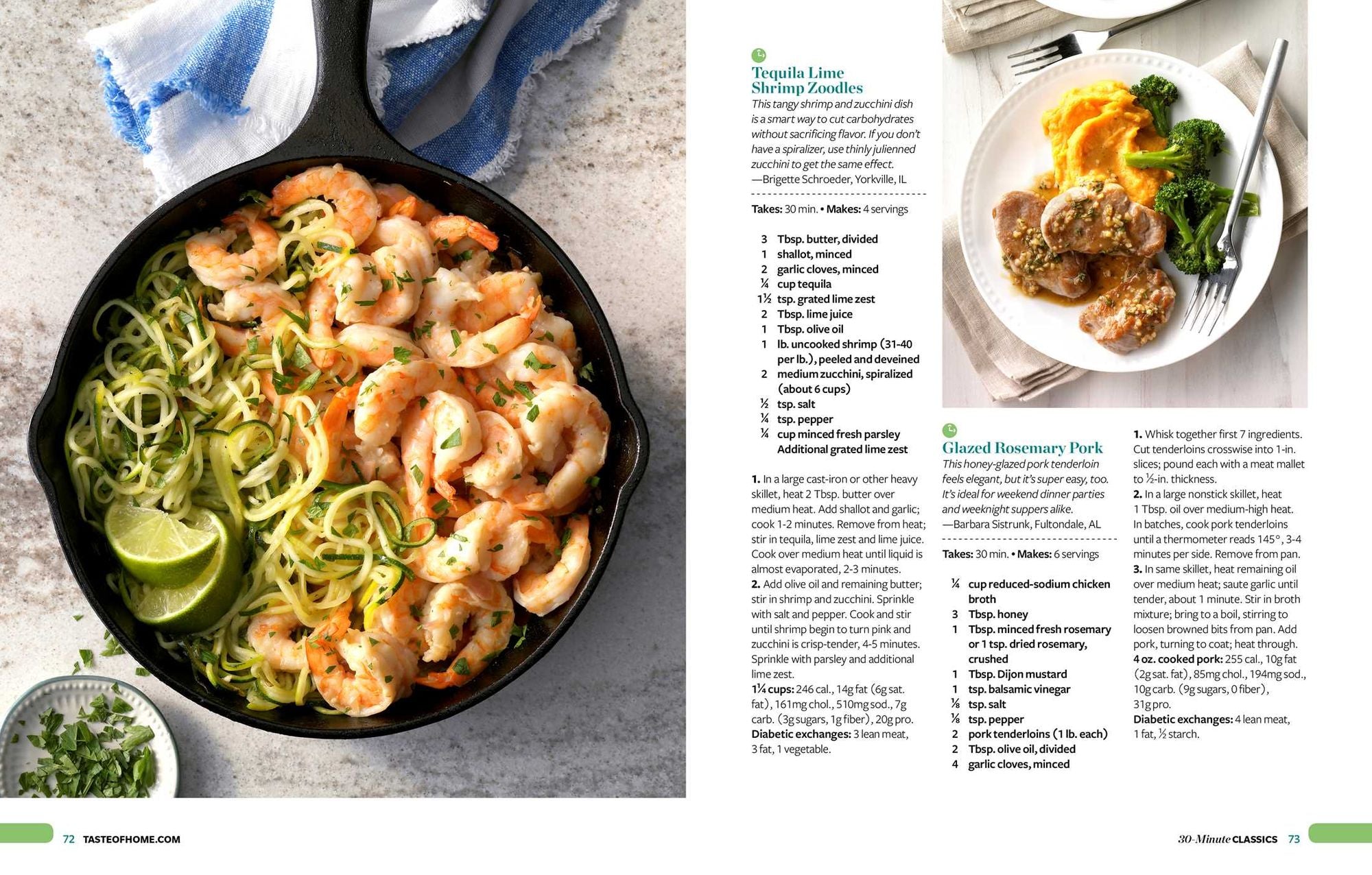 Taste of Home Light & Easy Weeknight Cooking: 307 Healthy Recipes for Quick & Delicious Meals