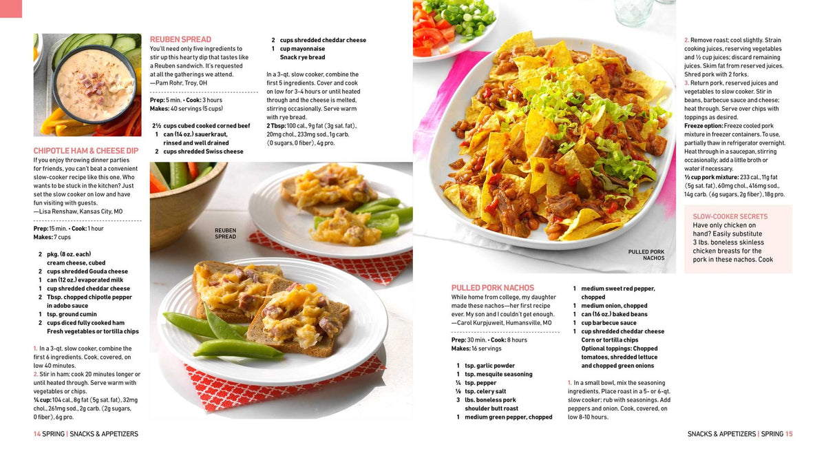 Taste of Home Slow Cooker Through the Seasons: 350+ Seasonal Recipes For Busy Families