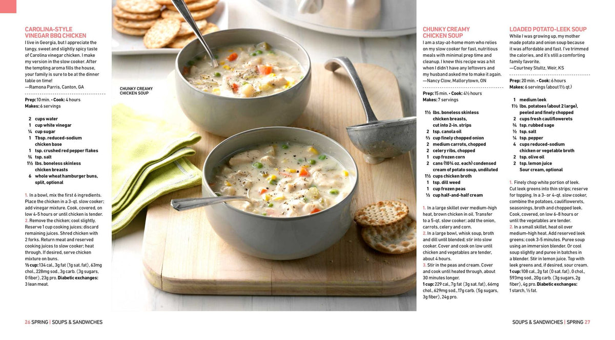 Taste of Home Slow Cooker Through the Seasons: 350+ Seasonal Recipes For Busy Families