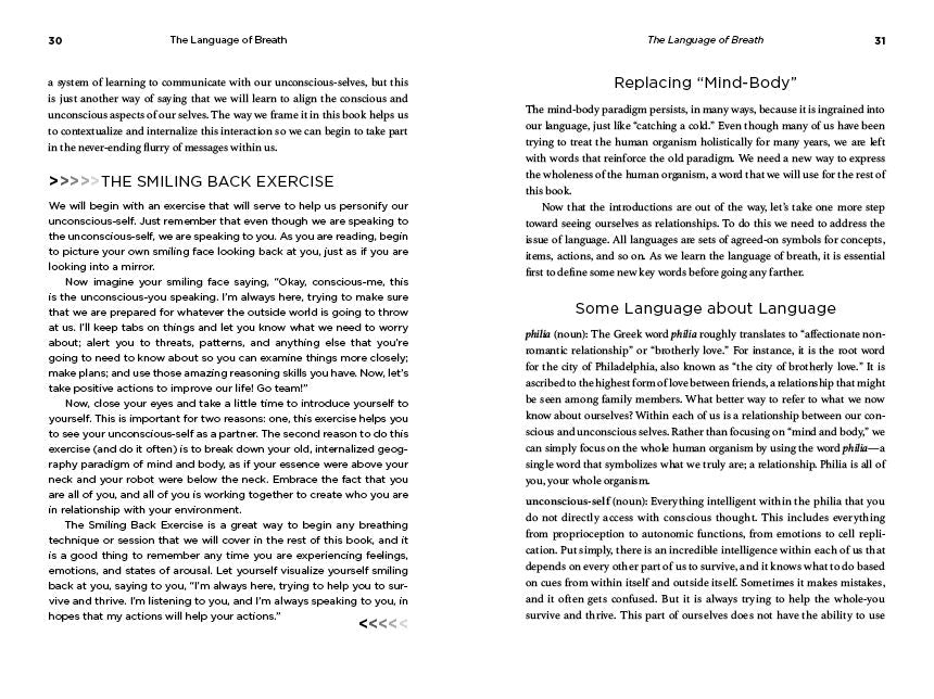 The Language of Breath: Discover Better Emotional and Physical Health through Breathing and Self-Awareness--With 20 holistic breathwork practices