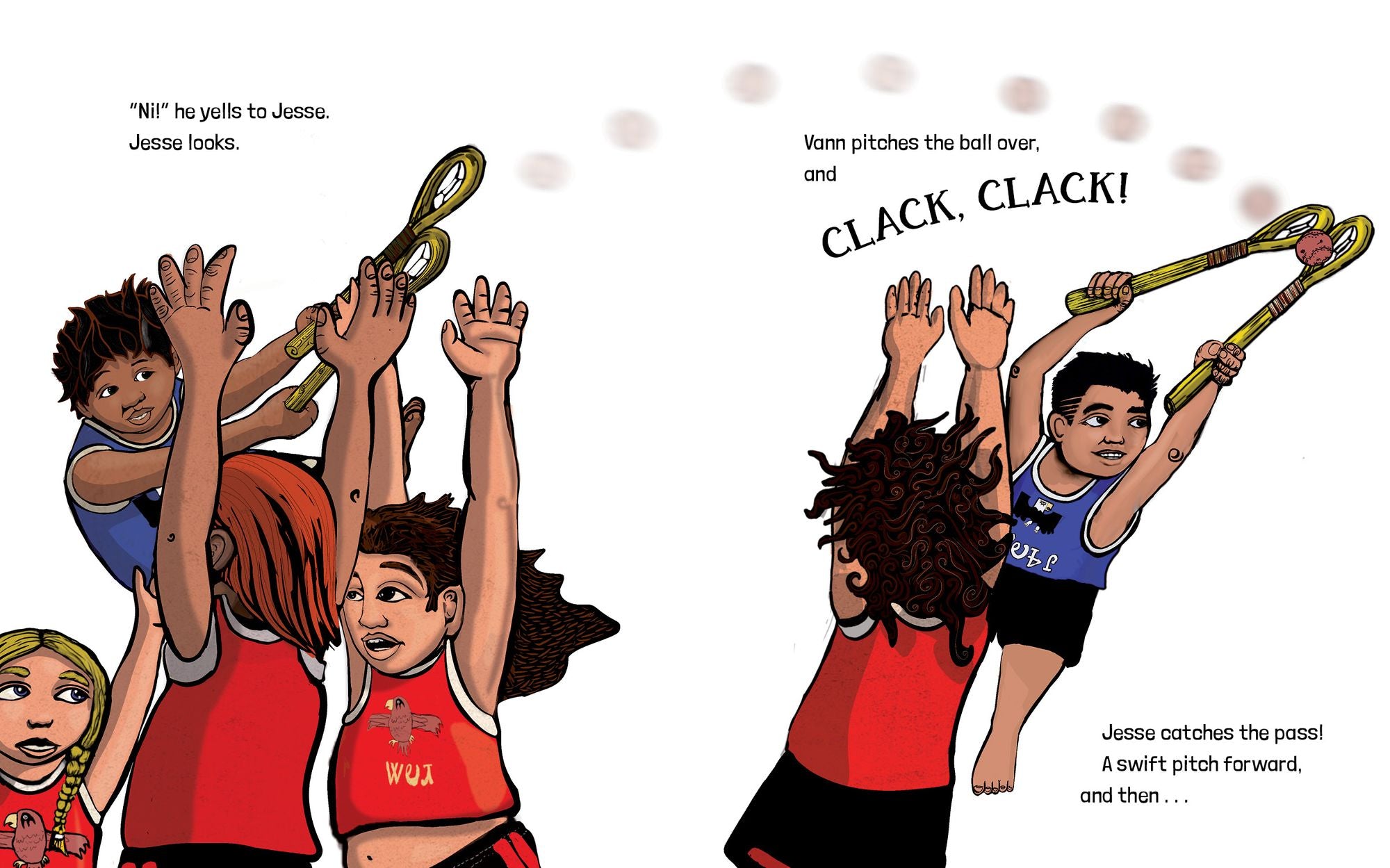 Clack, Clack! Smack! A Cherokee Stickball Story