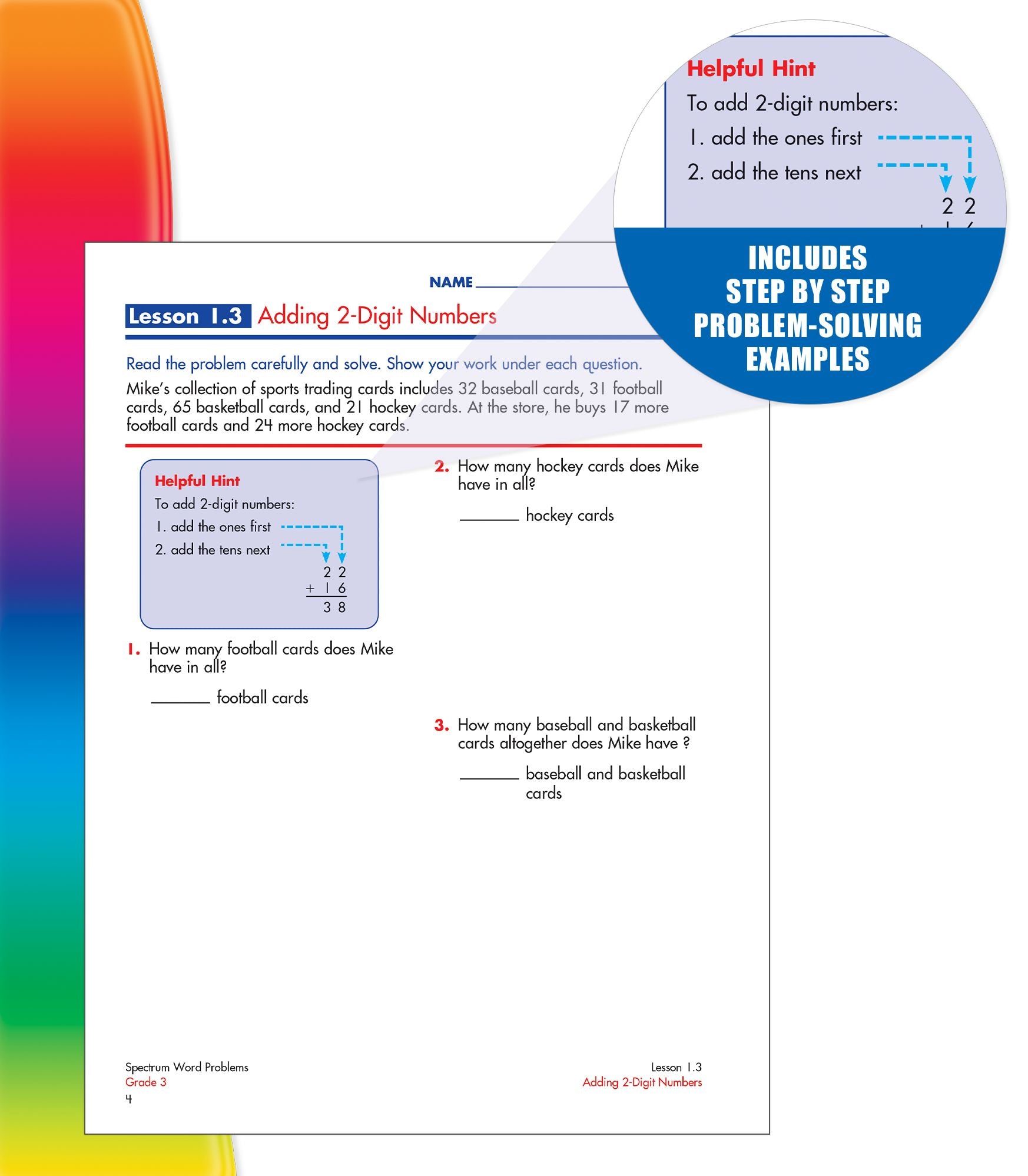 Word Problems, Grade 3