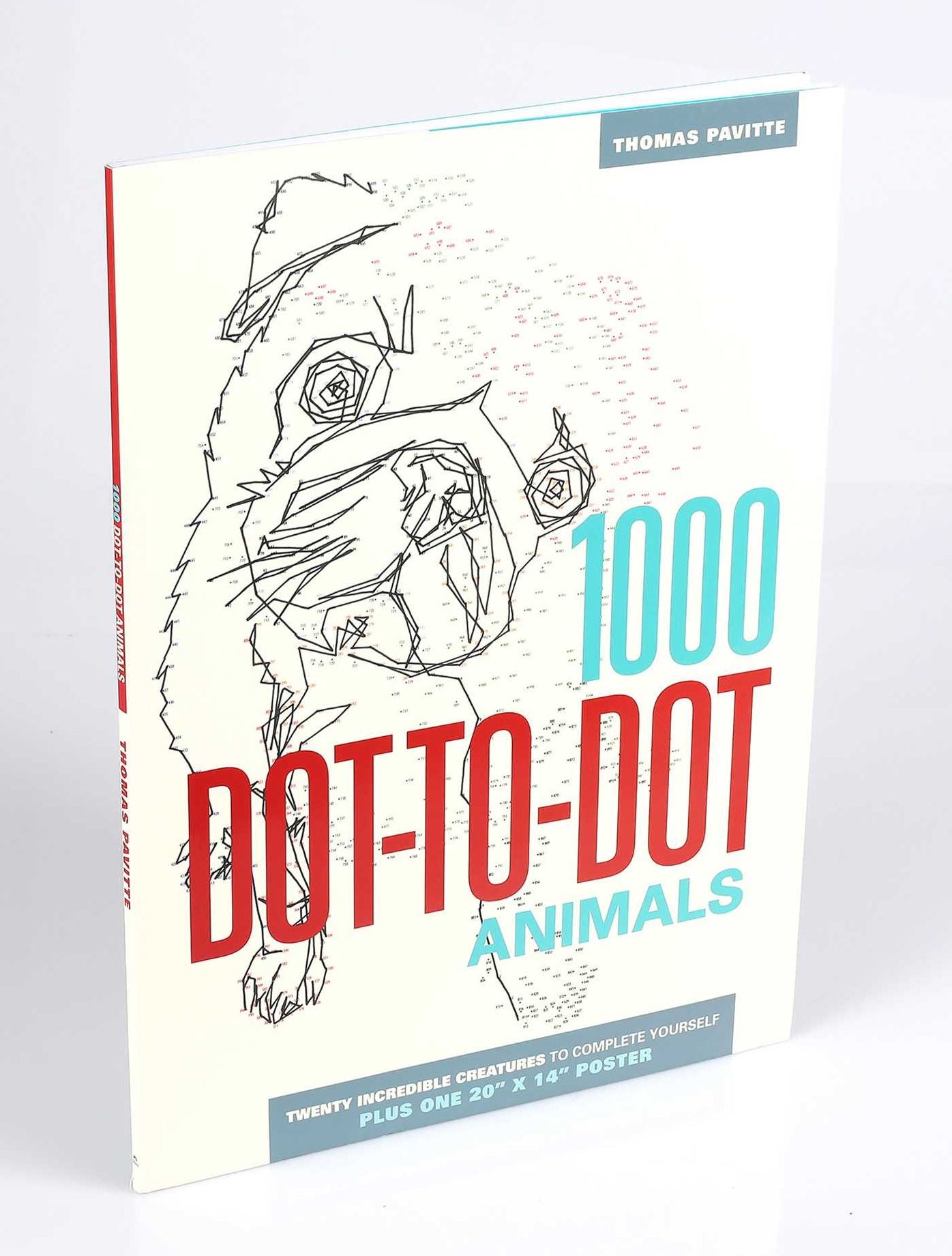 1000 Dot-to-Dot: Animals