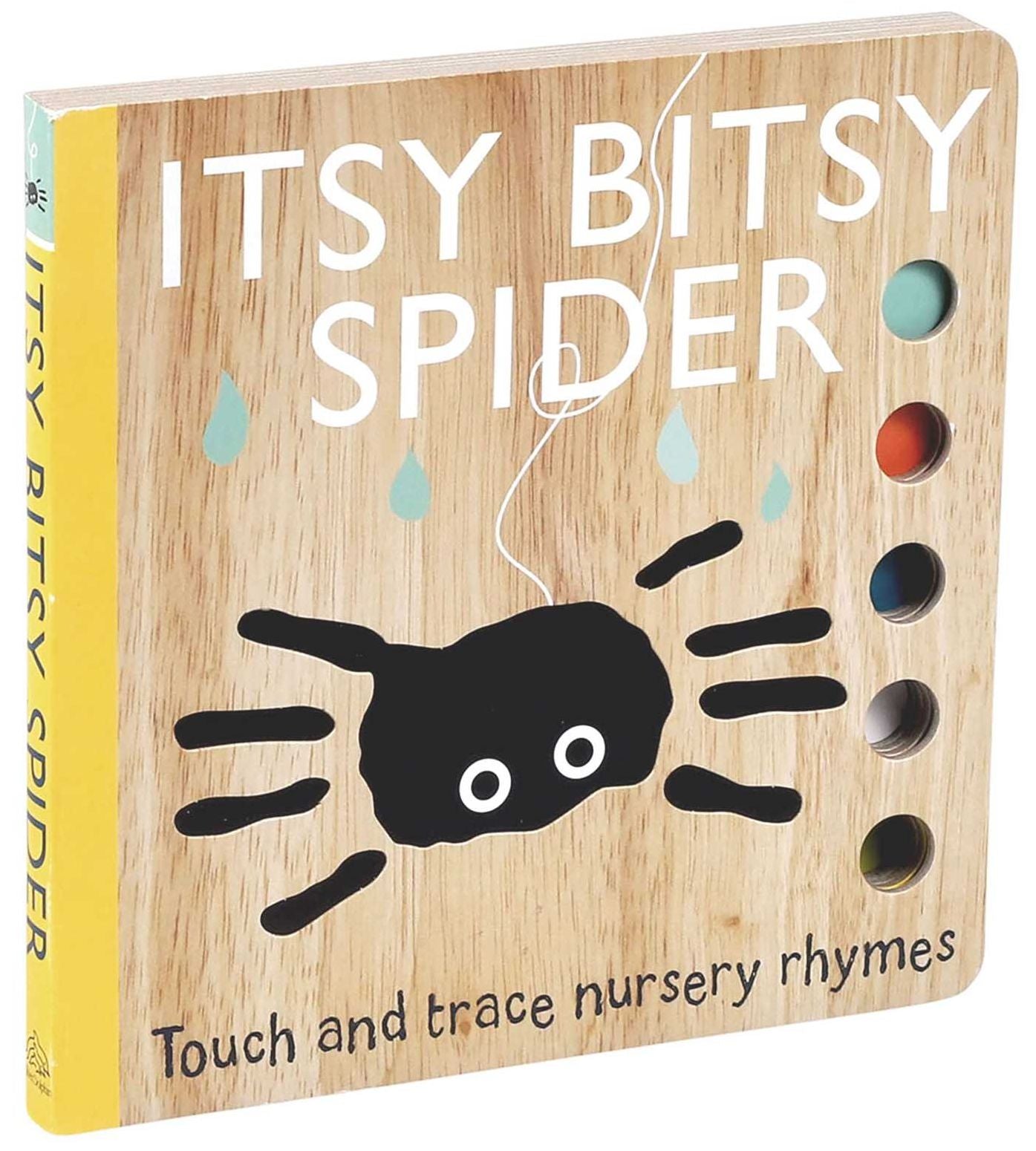 Touch and Trace Nursery Rhymes: Itsy Bitsy Spider (Board Book for Babies and Toddlers 0-2 years old)