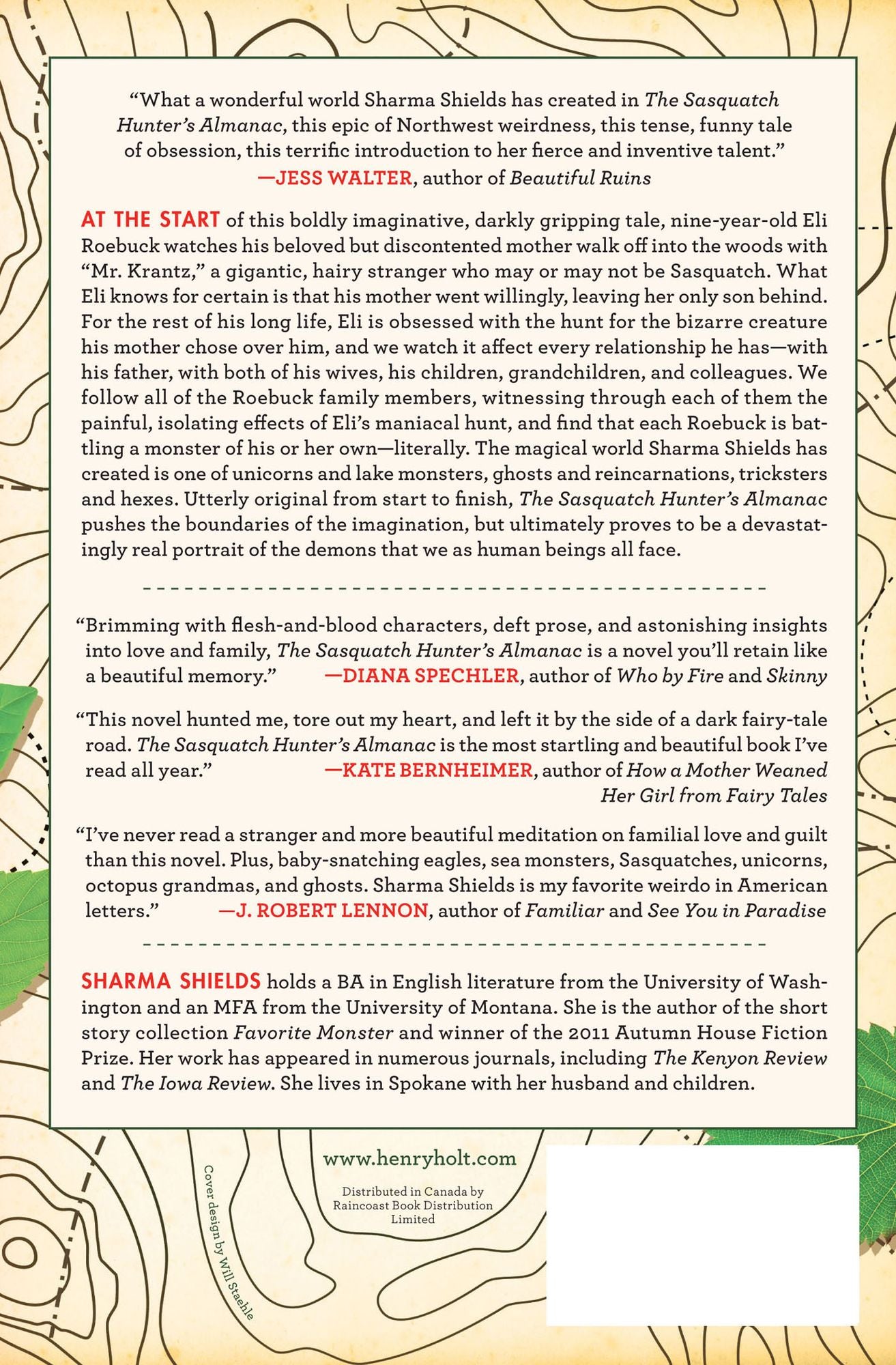 The Sasquatch Hunter's Almanac: A Novel