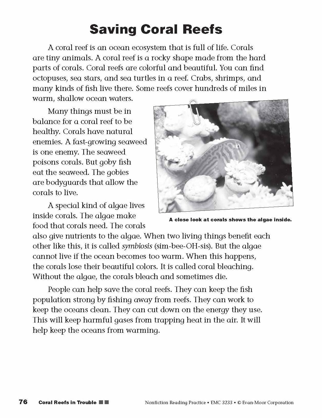 Nonfiction Reading Practice, Grade 3