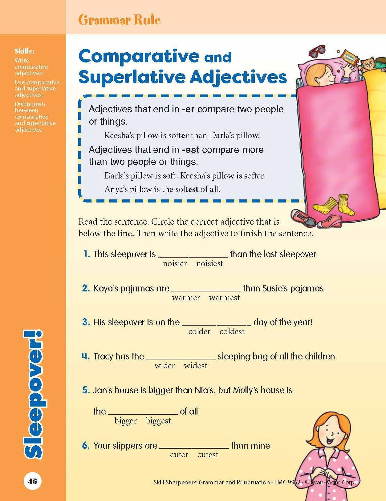 Skill Sharpeners: Grammar And Punctuation, Grade 2
