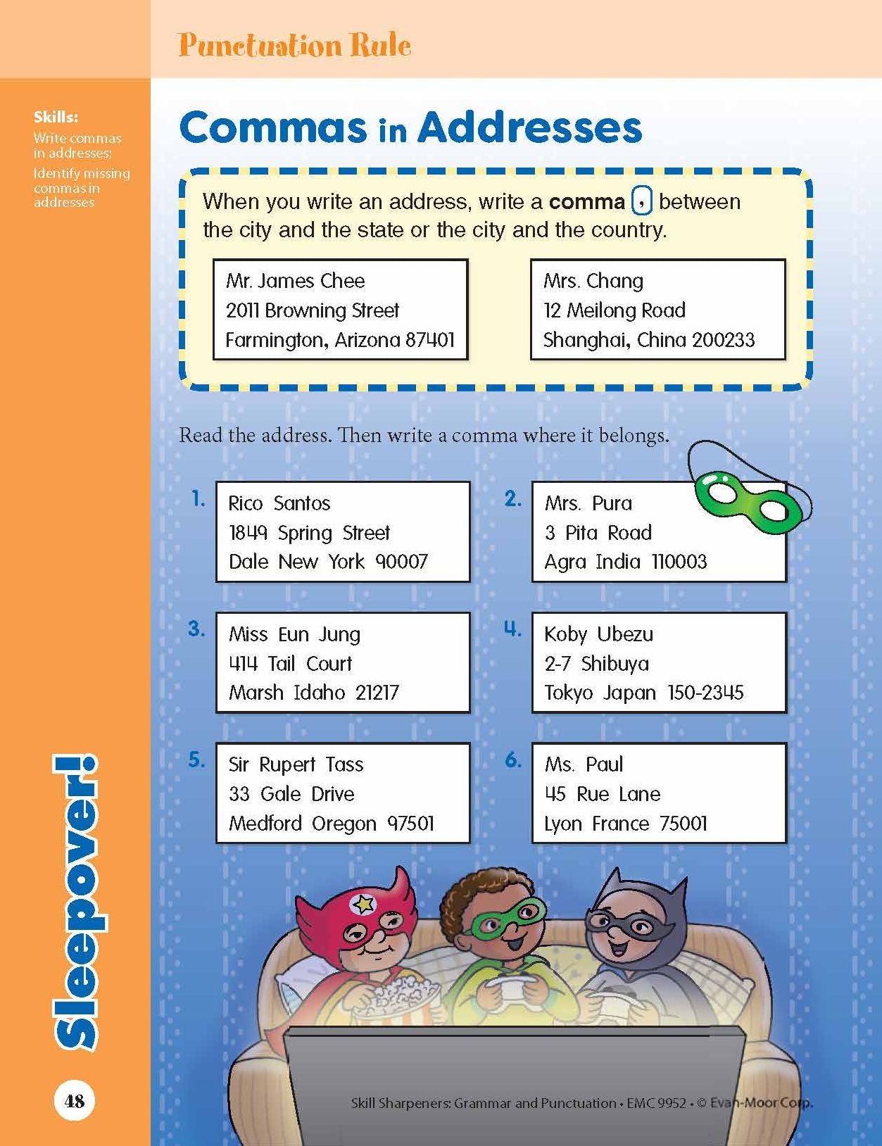 Skill Sharpeners: Grammar And Punctuation, Grade 2