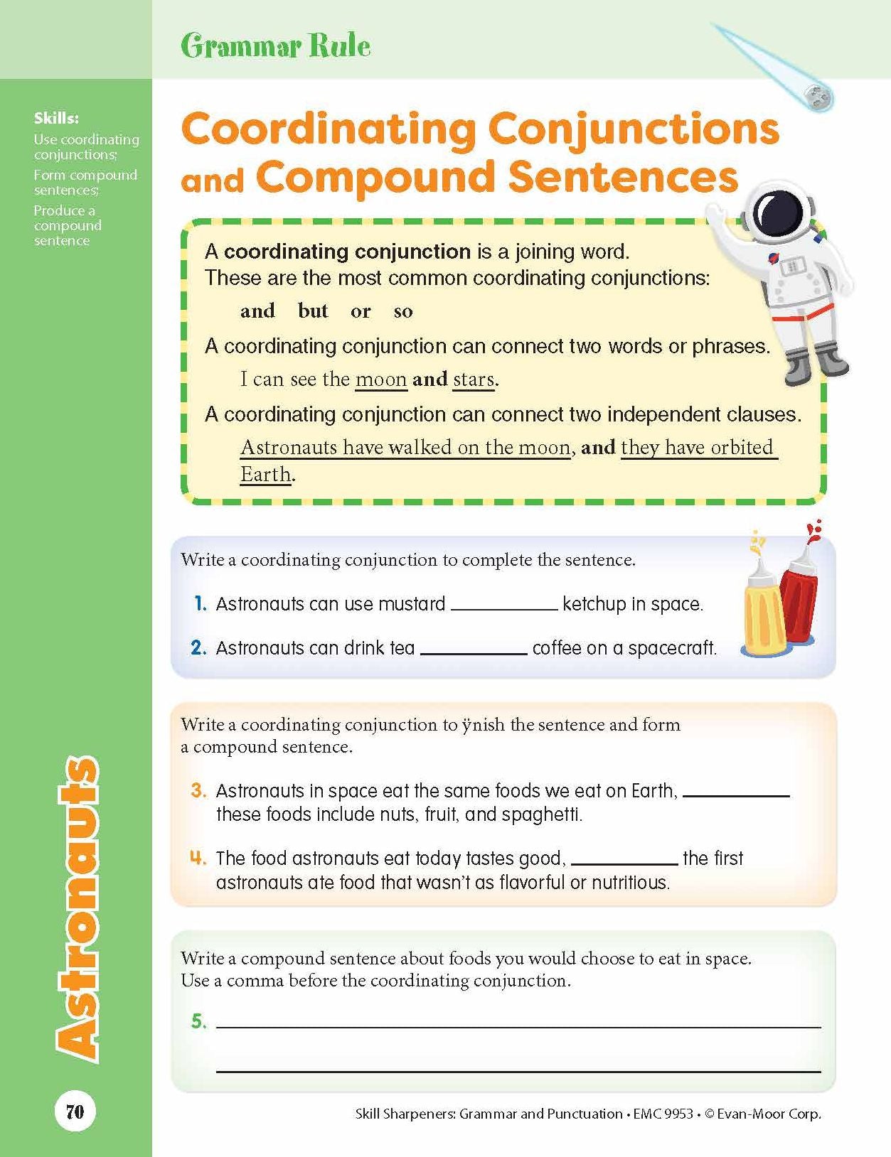 Skill Sharpeners: Grammar And Punctuation, Grade 3