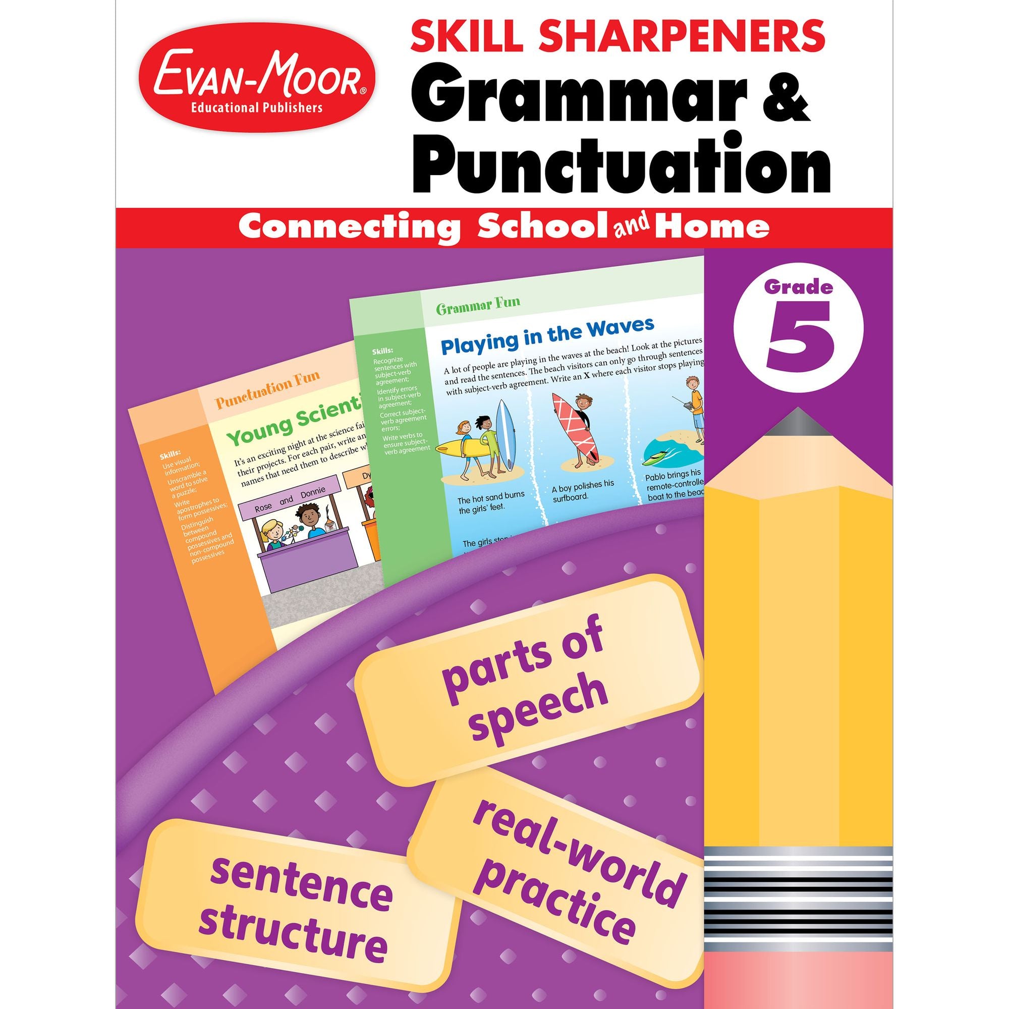Skill Sharpeners: Grammar & Punctuation, Grade 5 Workbook