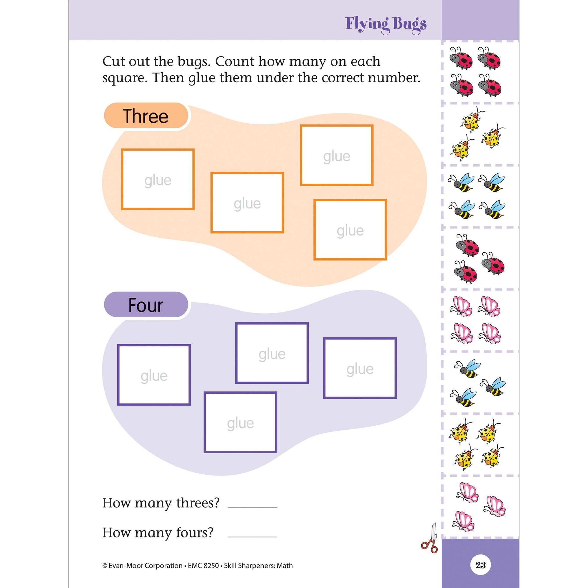 Skill Sharpeners: Math, Grade K
