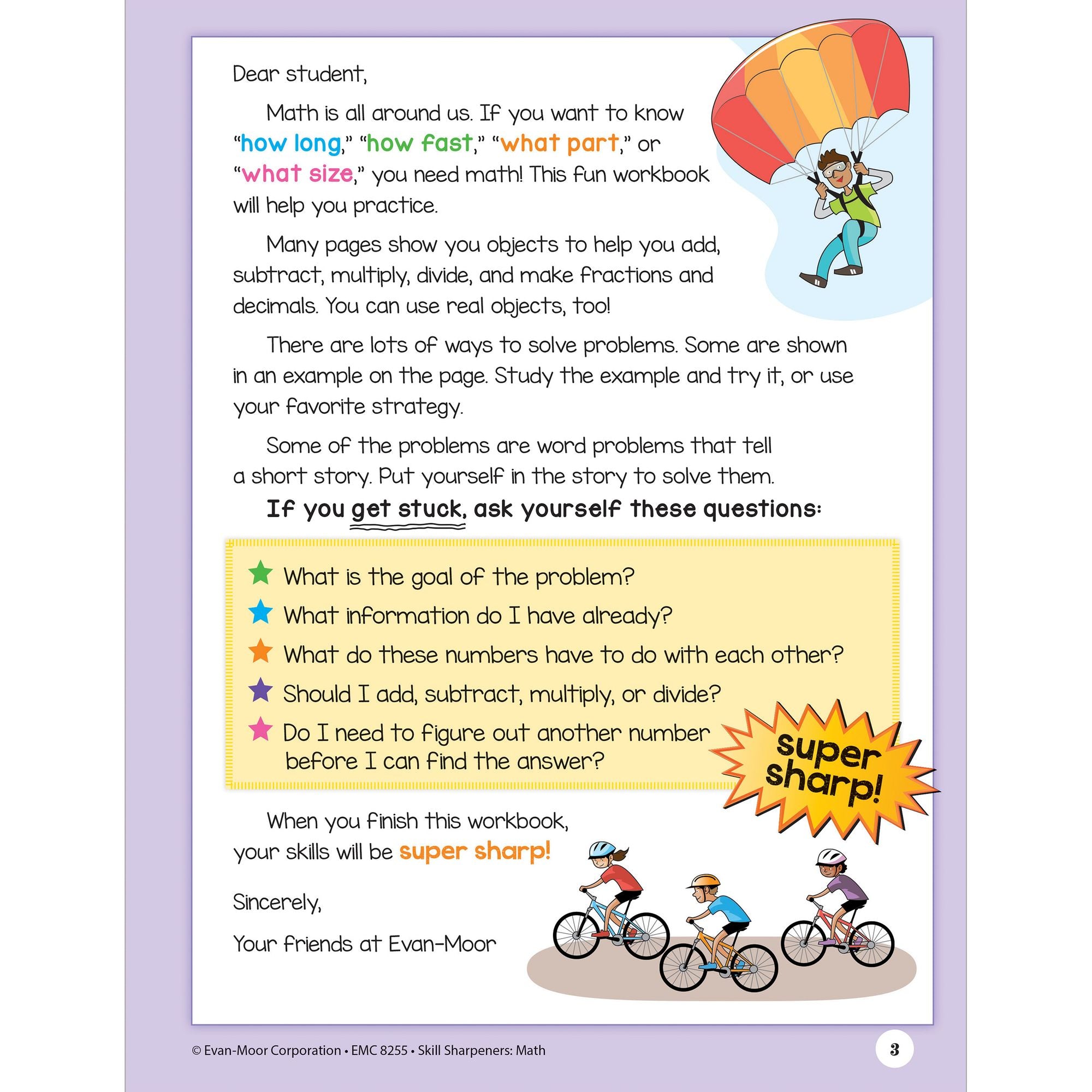 Skill Sharpeners: Math, Grade 5 Workbook