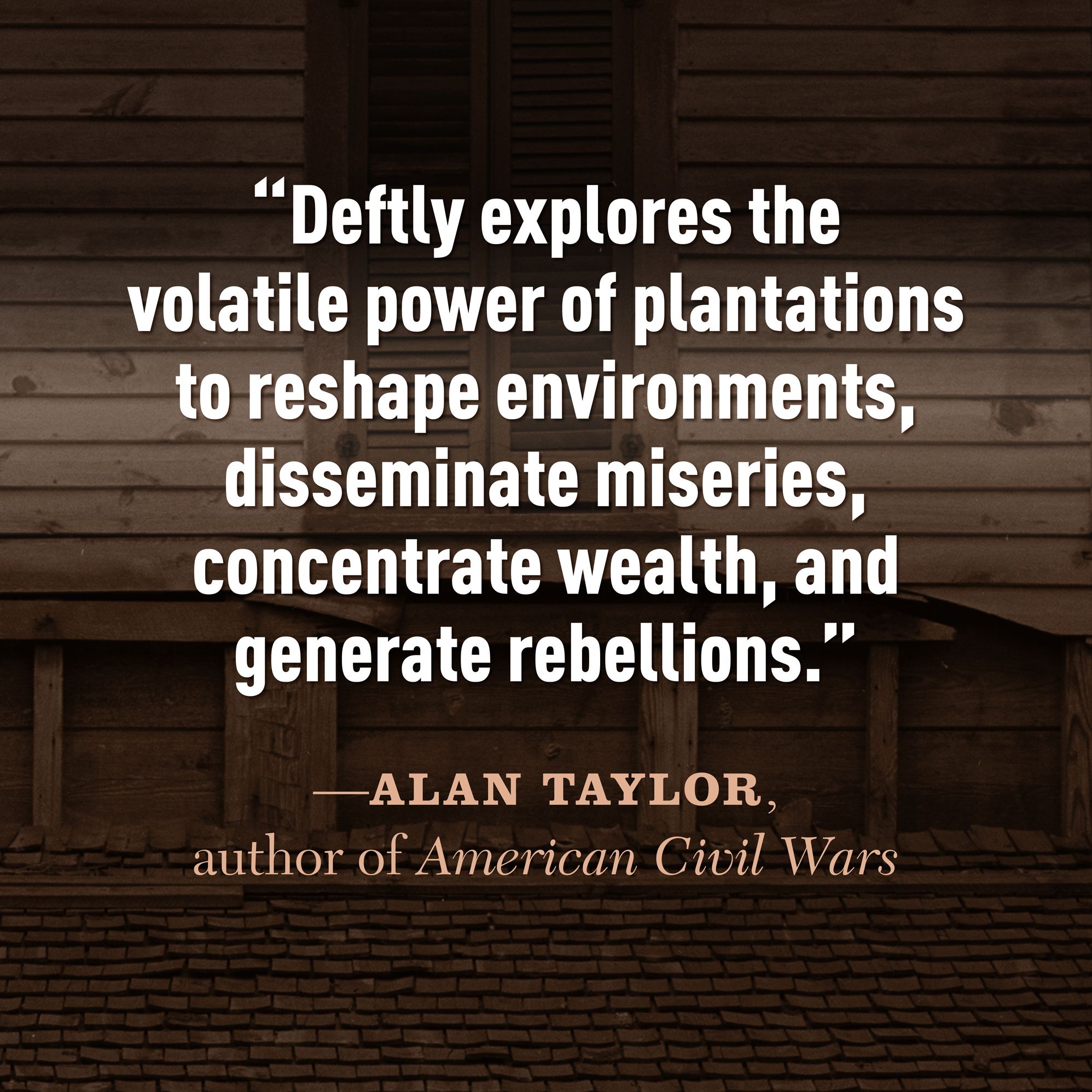 In the Shadow of the Great House: A History of the Plantation in America