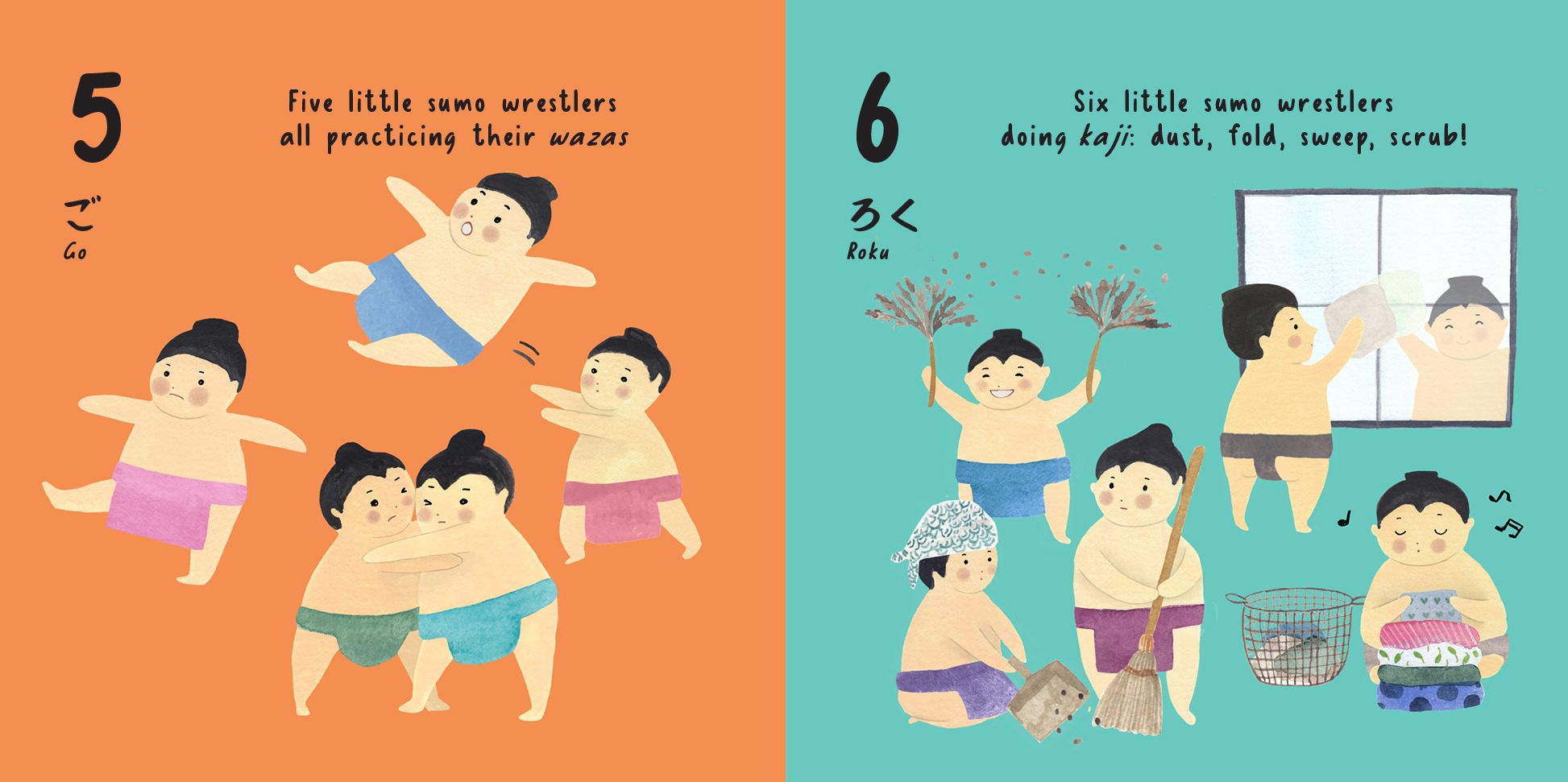 Sumo Counting: (Counting Books for Toddlers 1-3)