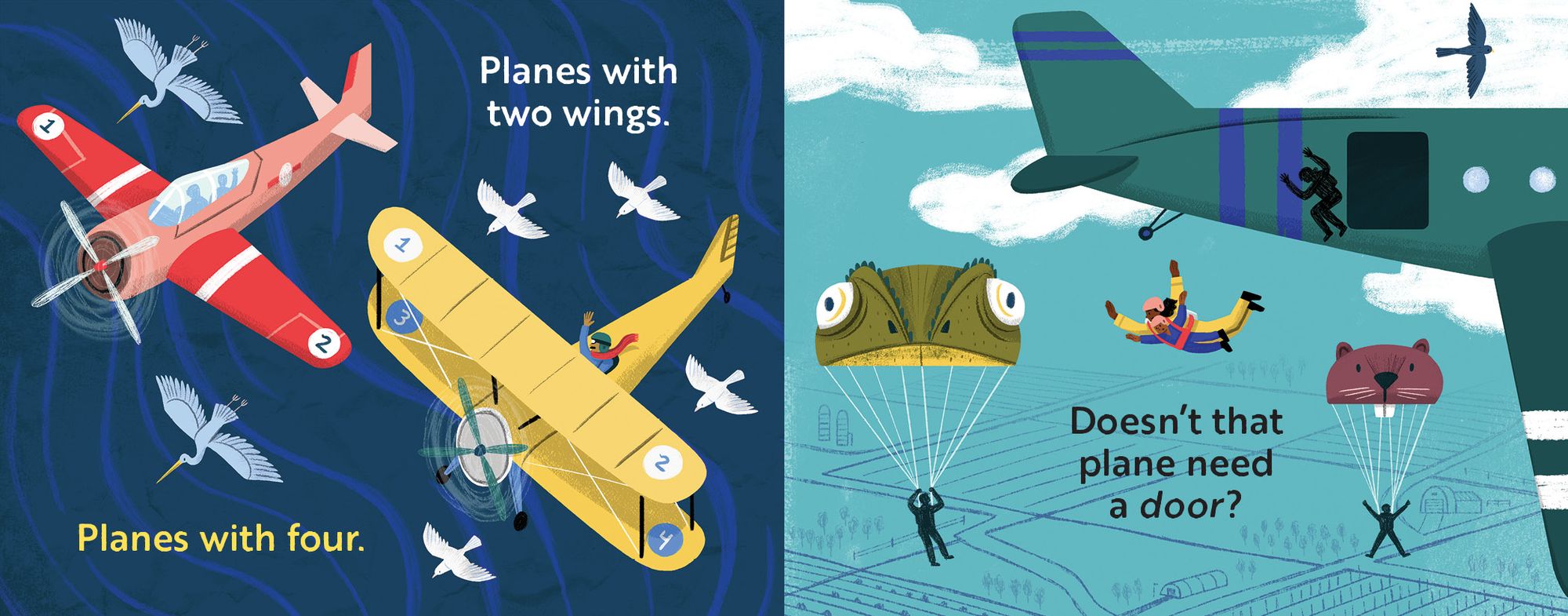 Go, Planes, Go!: A Plane Book for Toddlers 1-3