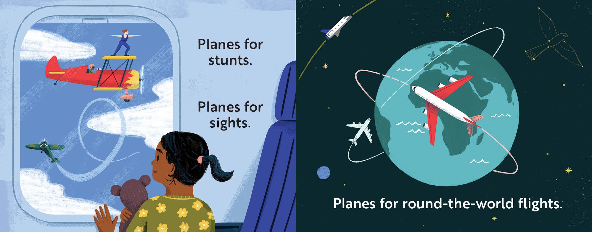 Go, Planes, Go!: A Plane Book for Toddlers 1-3